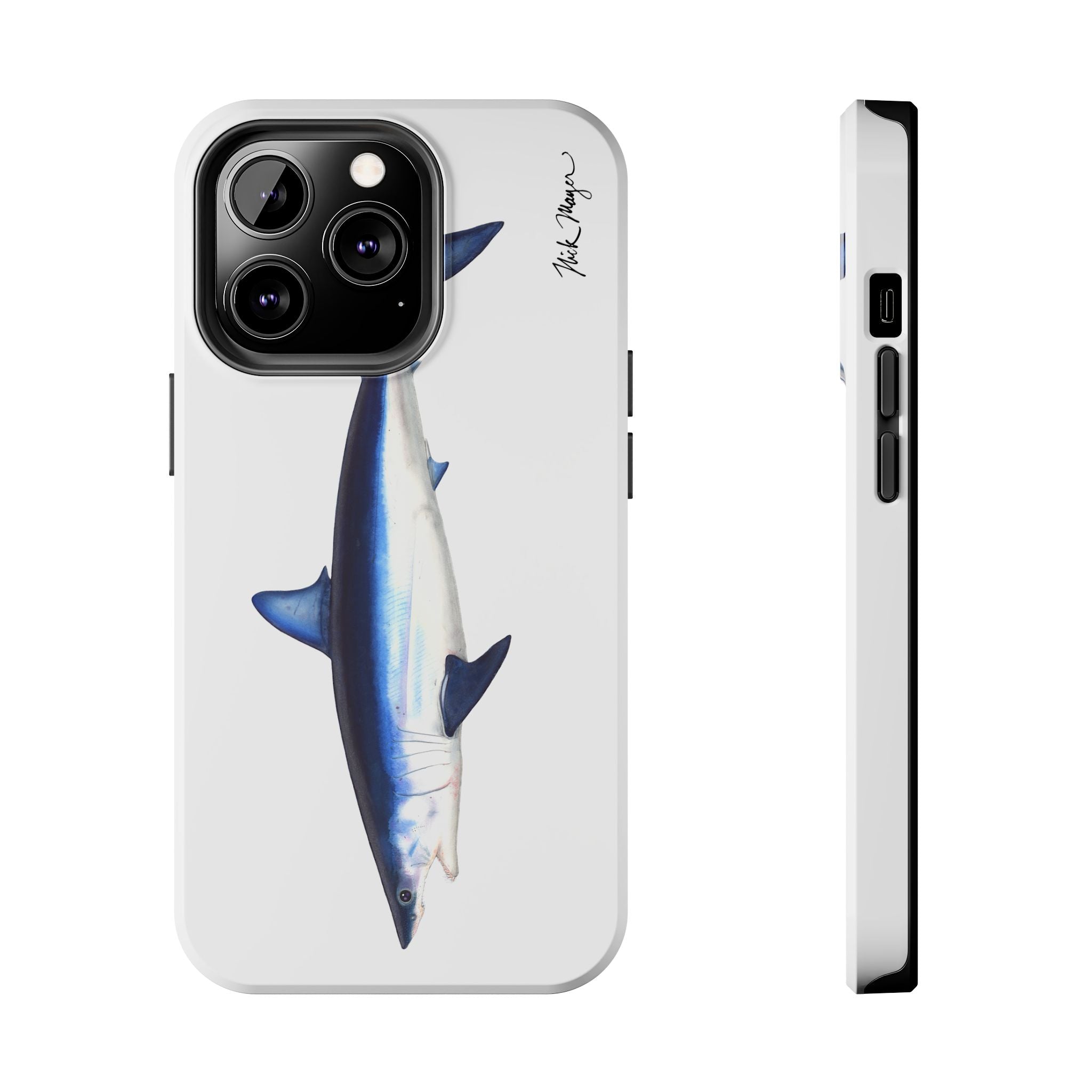 Mako Shark White Phone Case (iPhone)