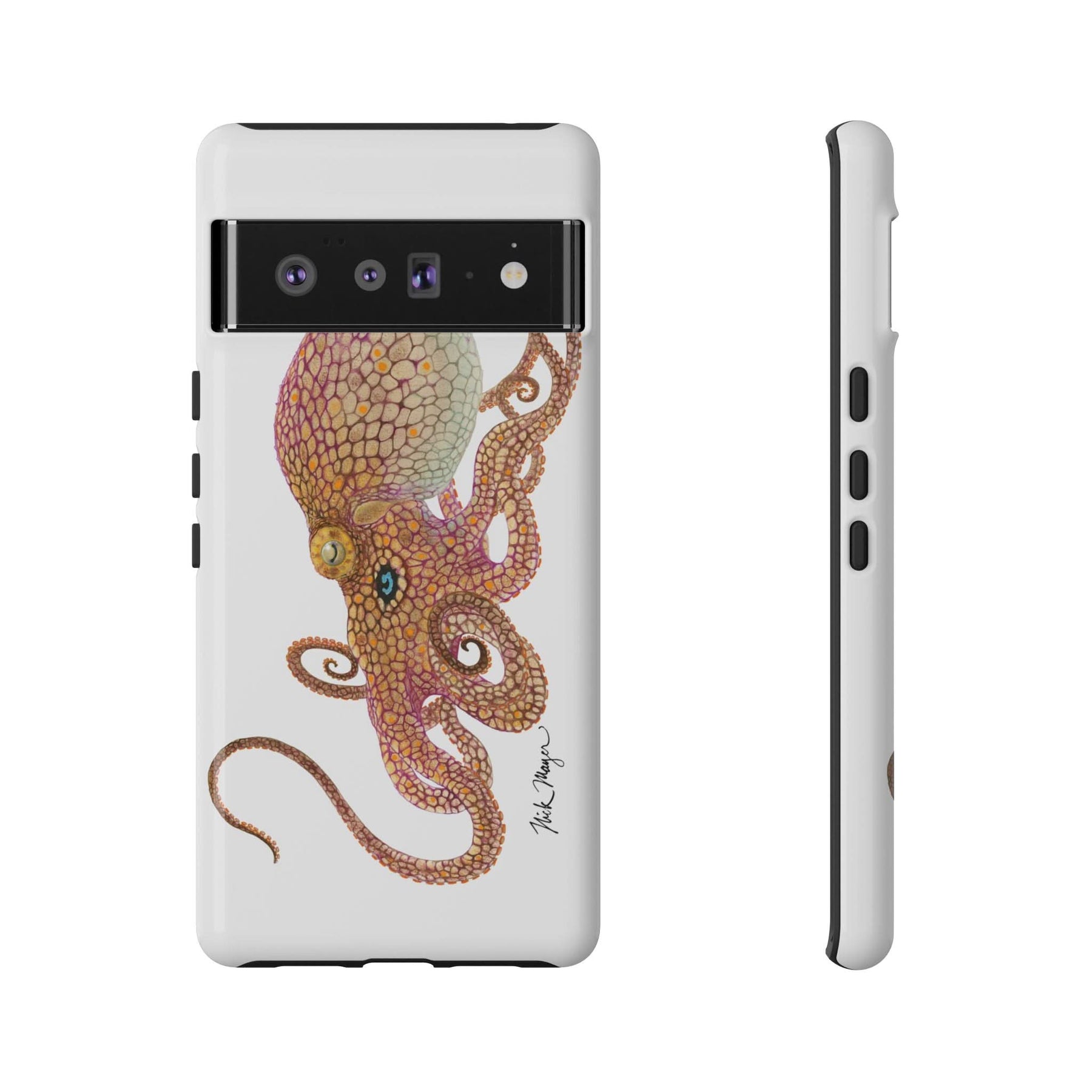 Two Spot Octopus Phone Case (iPhone 16 & Samsung)