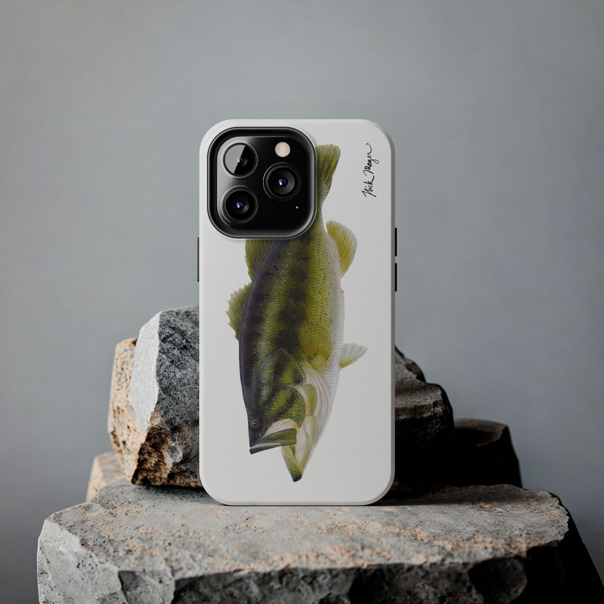 Largemouth Bass White Phone Case (iPhone)