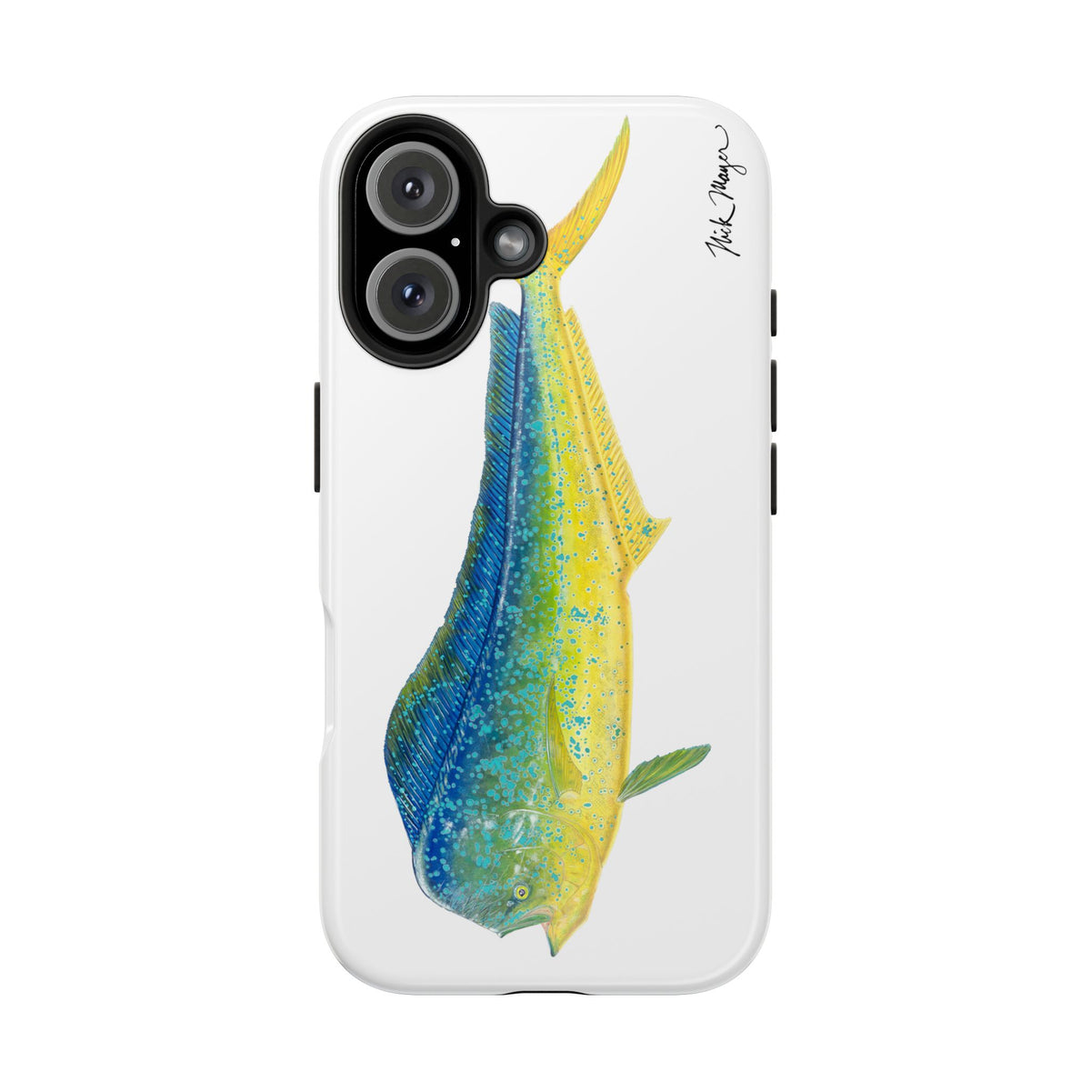 Bull Mahi White Phone Case (iPhone)