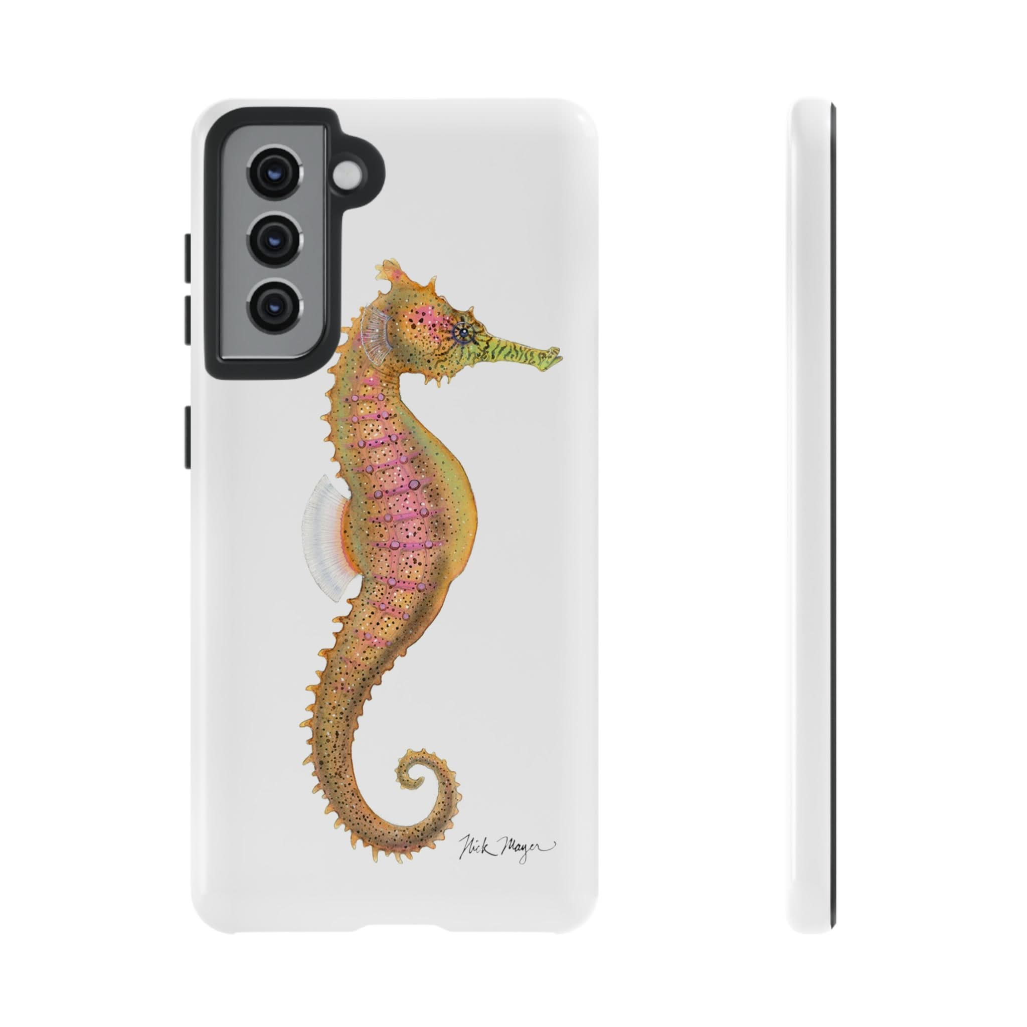 Pink Seahorse Phone Case (Samsung)