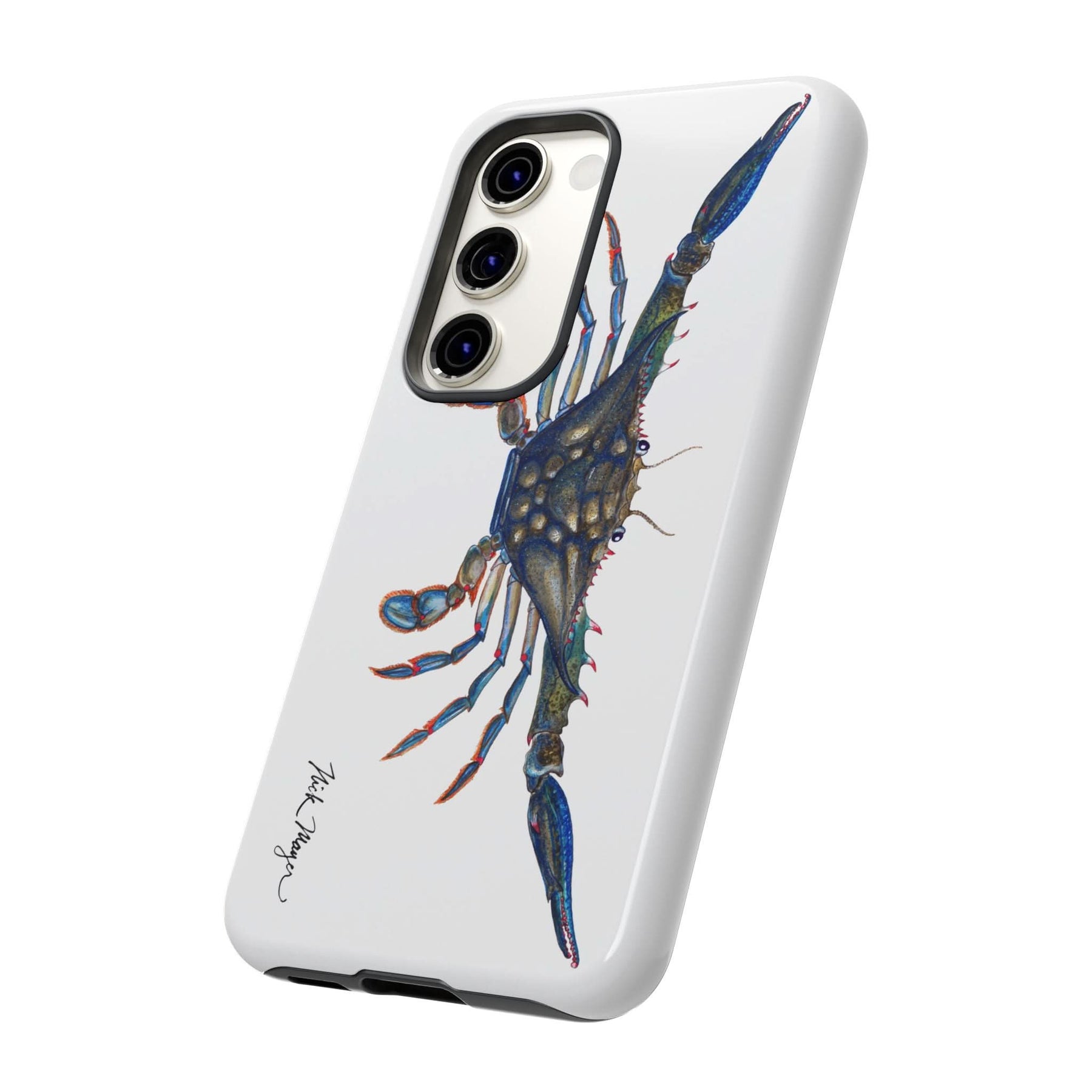 Blue Crab Phone Case (iPhone 16 & Samsung)