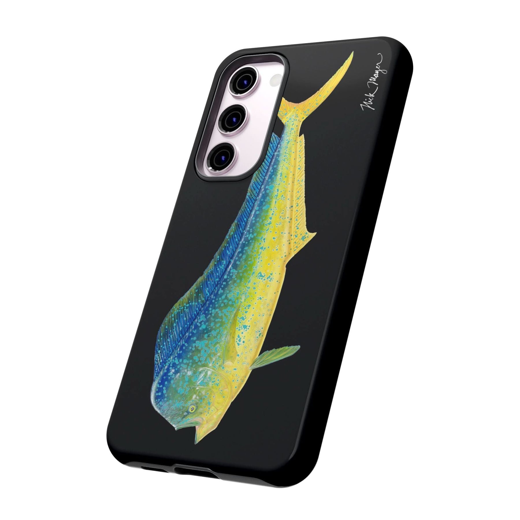 Bull Mahi Black Phone Case (iPhone 16 & Samsung)