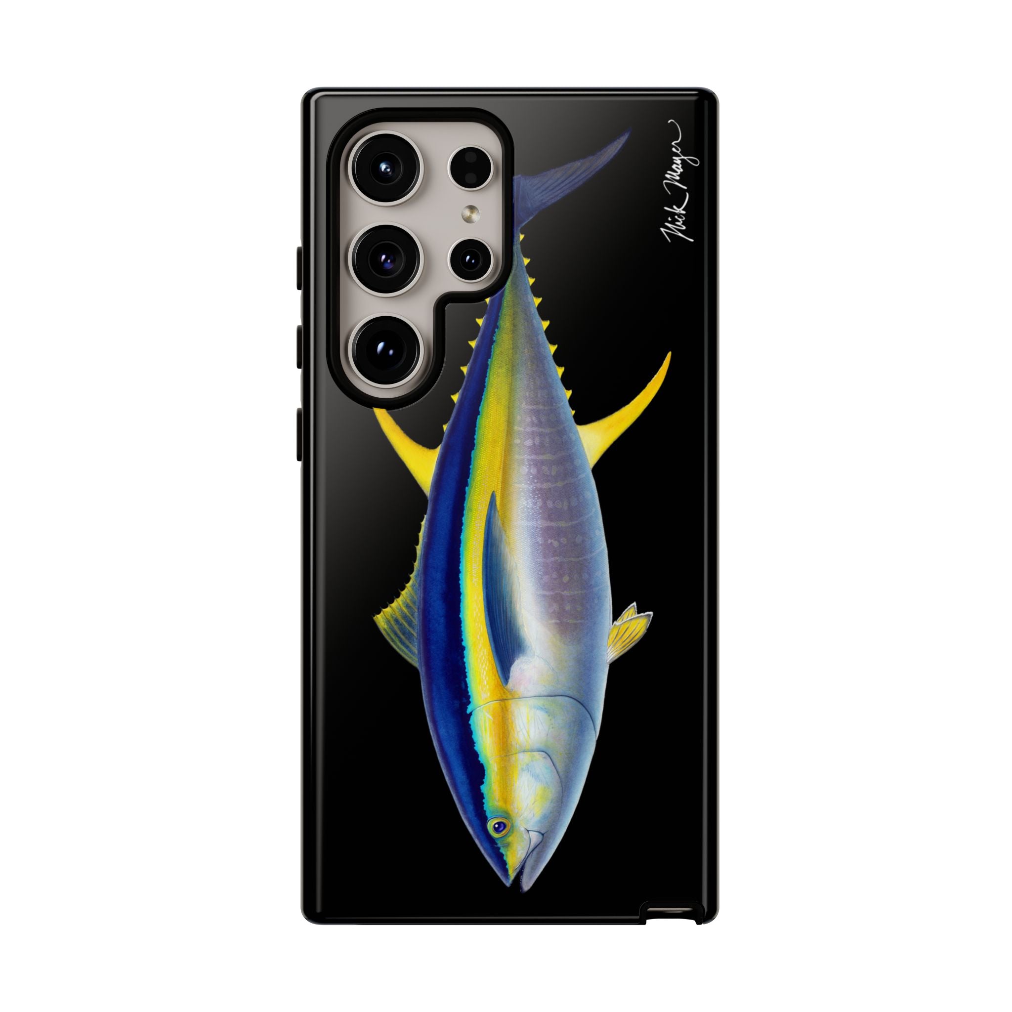 Yellowfin Tuna Black Phone Case (Samsung)