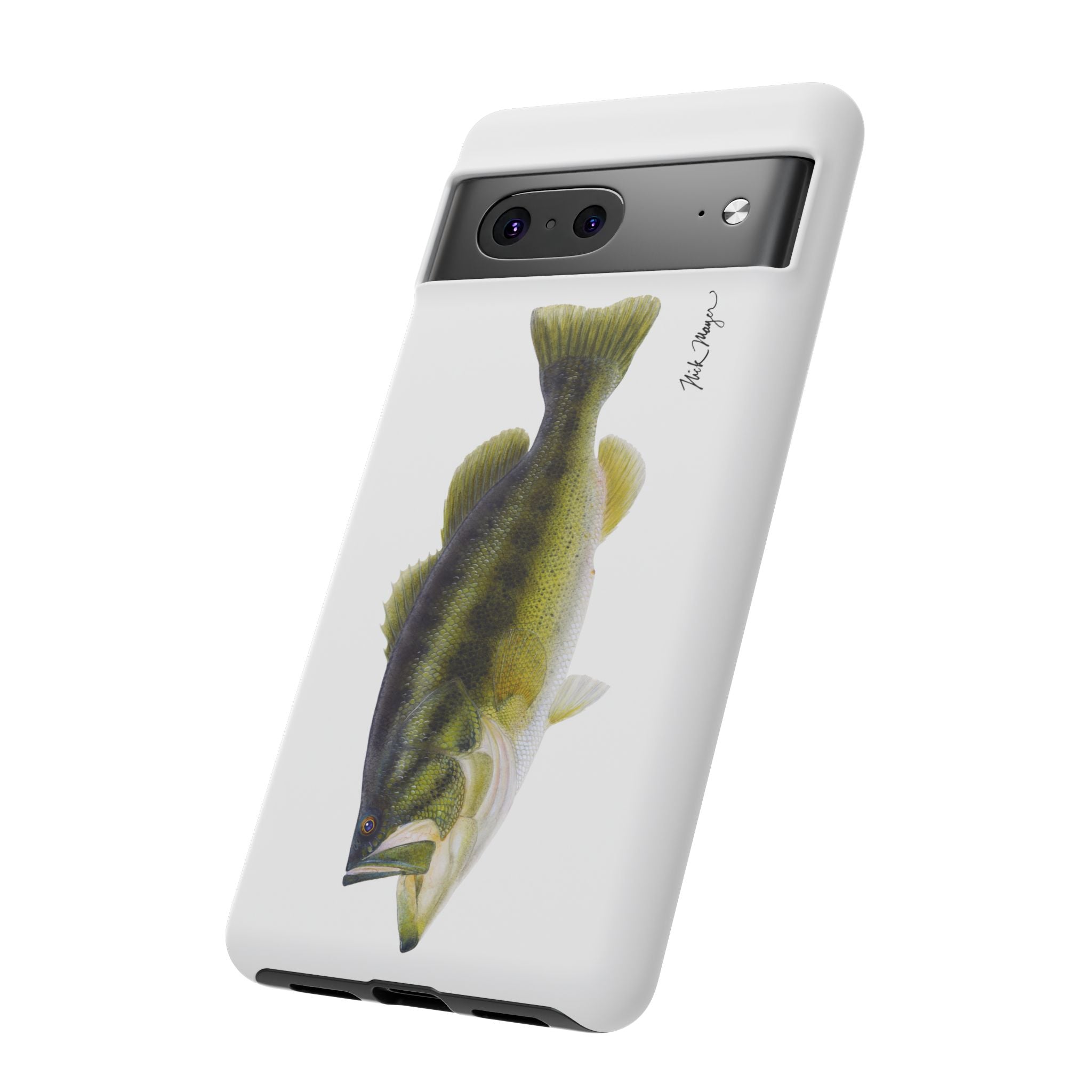 Largemouth Bass White Phone Case (Samsung)