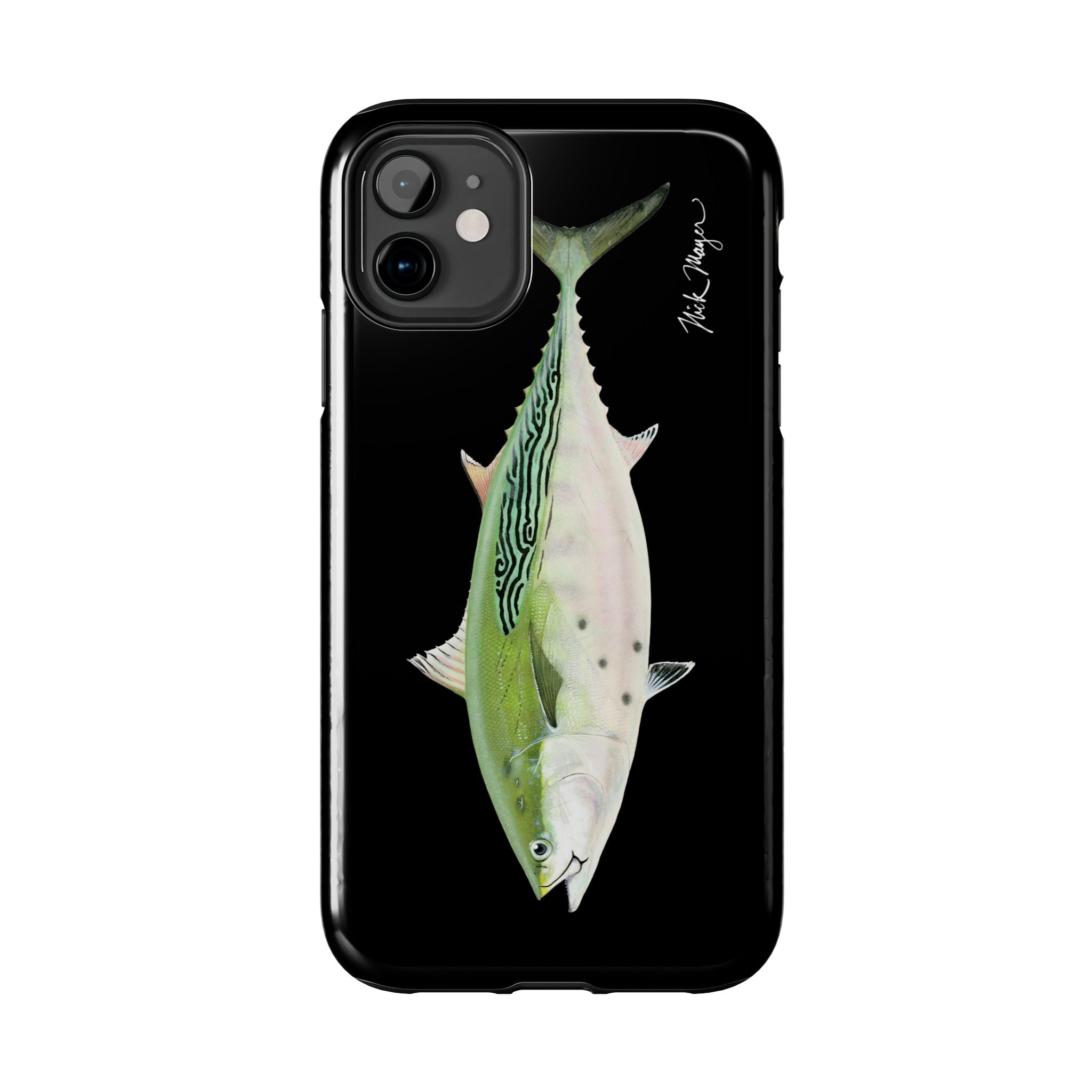 Albie Black Phone Case (iPhone)