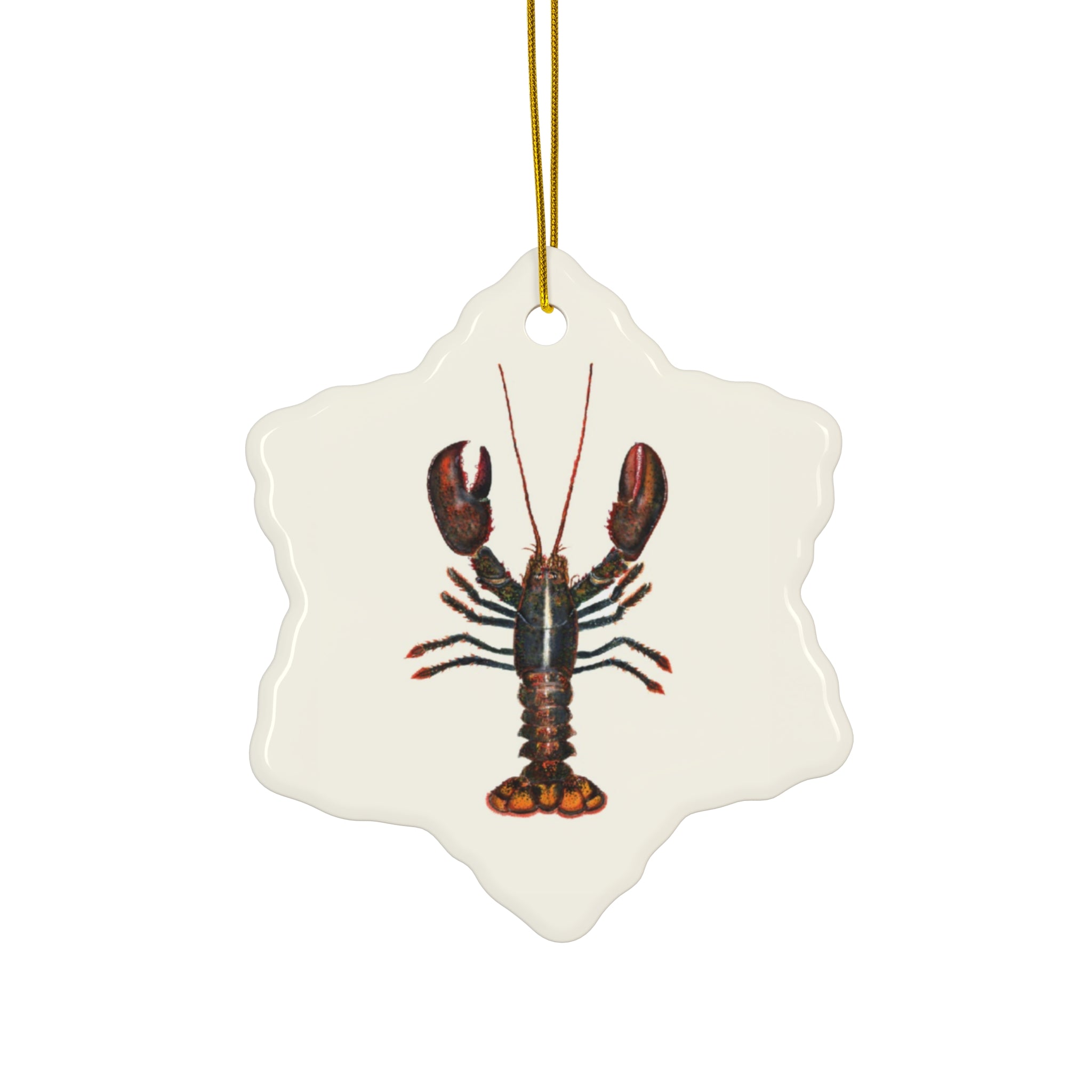 Northern Lobster 1 Ceramic Ornament