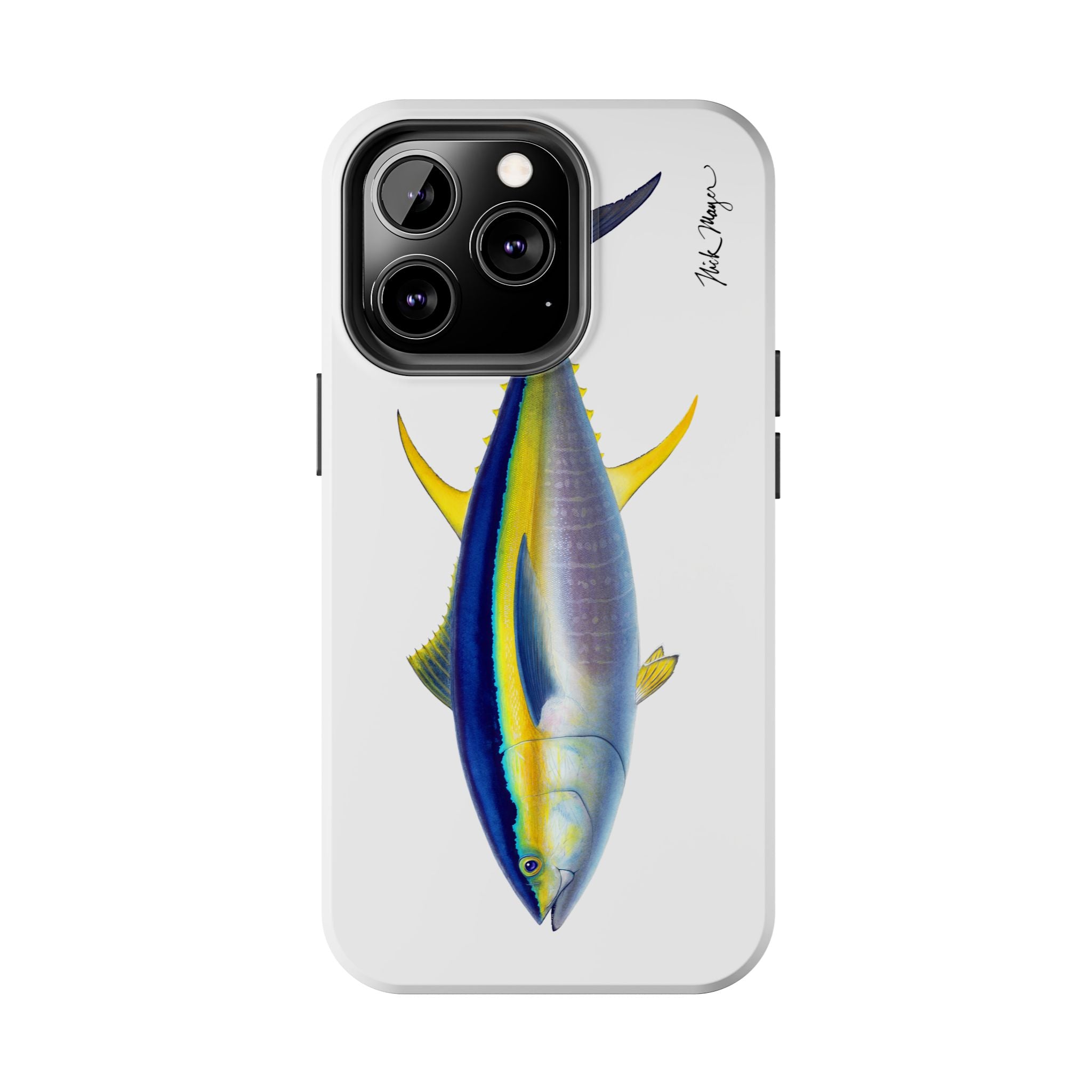 Yellowfin Tuna White Phone Case (iPhone)