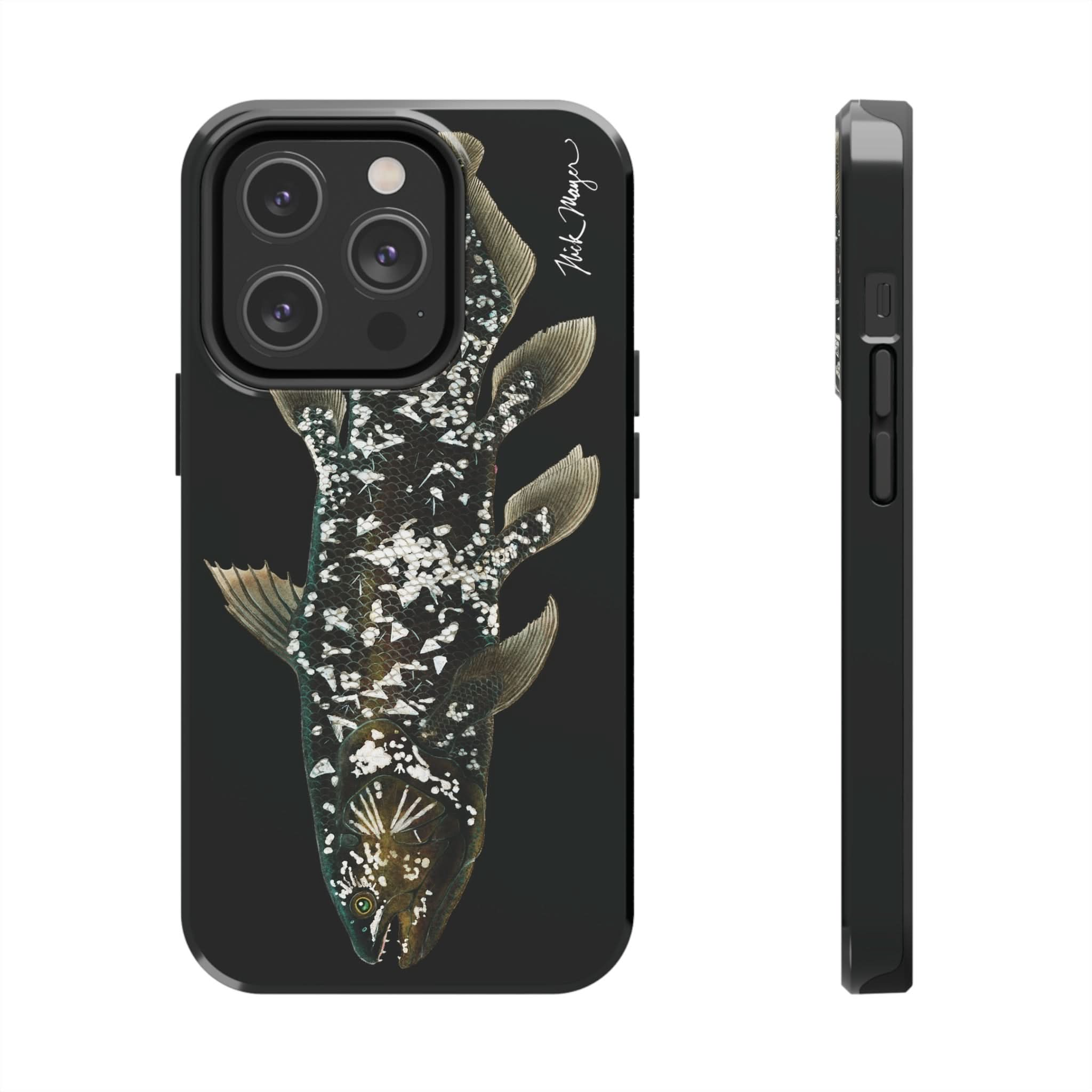 Coelacanth Black iPhone Case