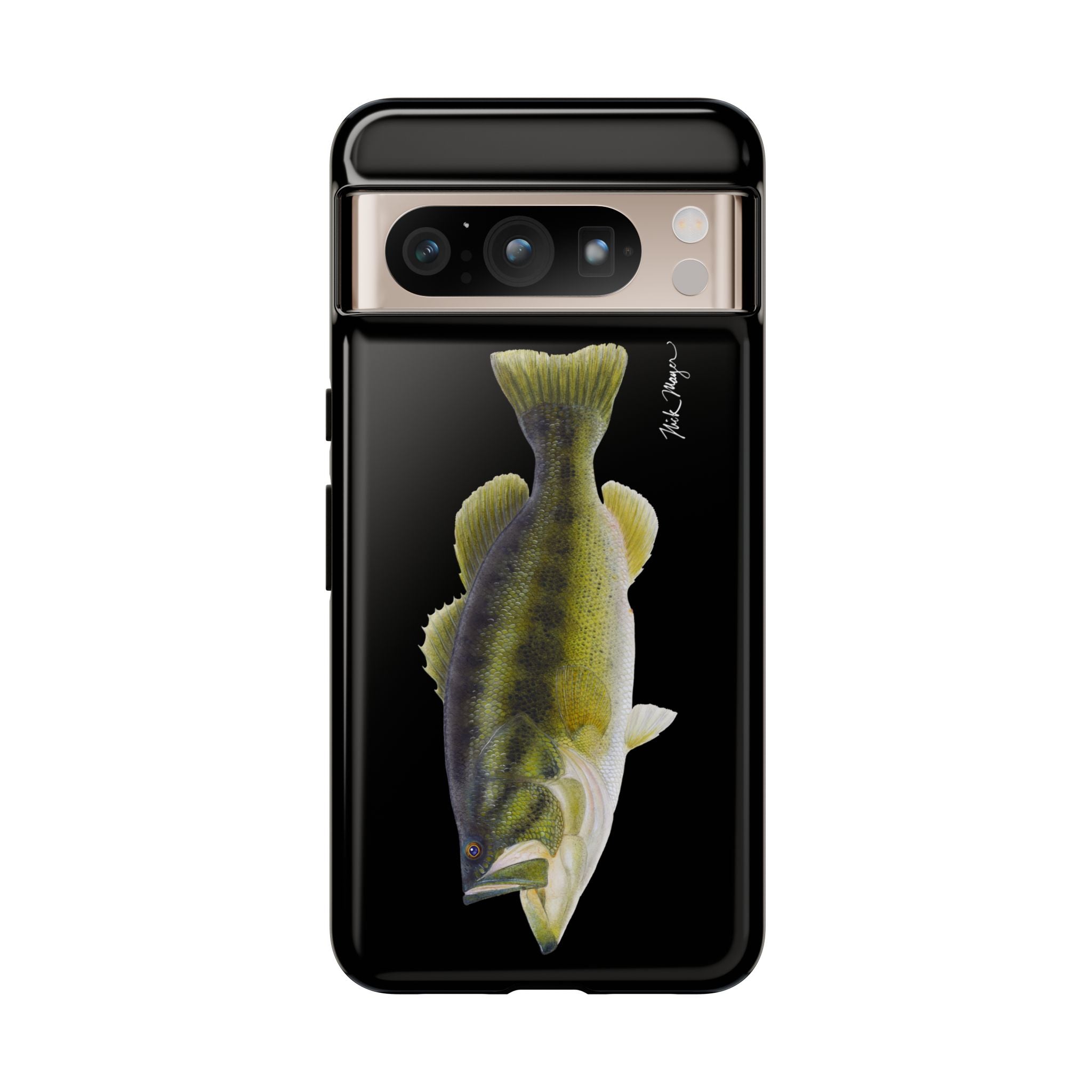 Largemouth Bass Black Phone Case (Samsung)