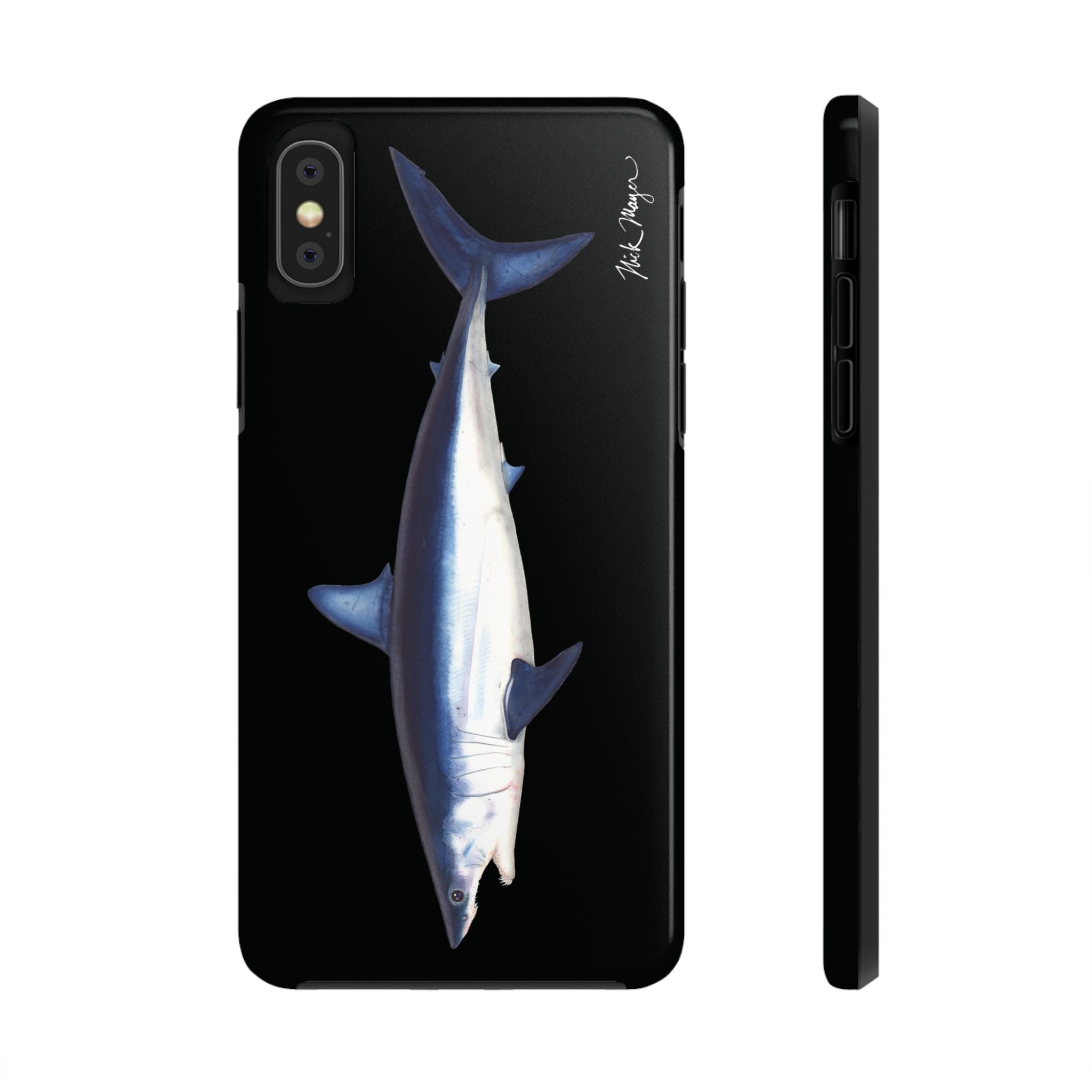 Mako Shark Black iPhone Case