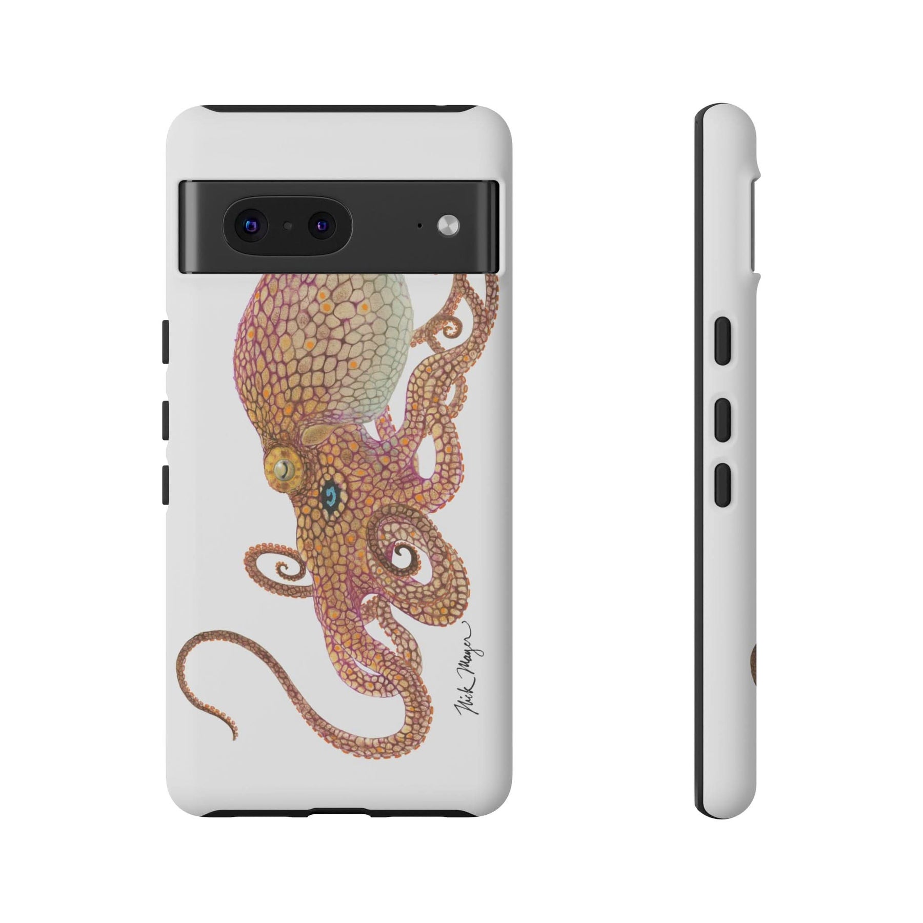 Two Spot Octopus Phone Case (iPhone 16 & Samsung)