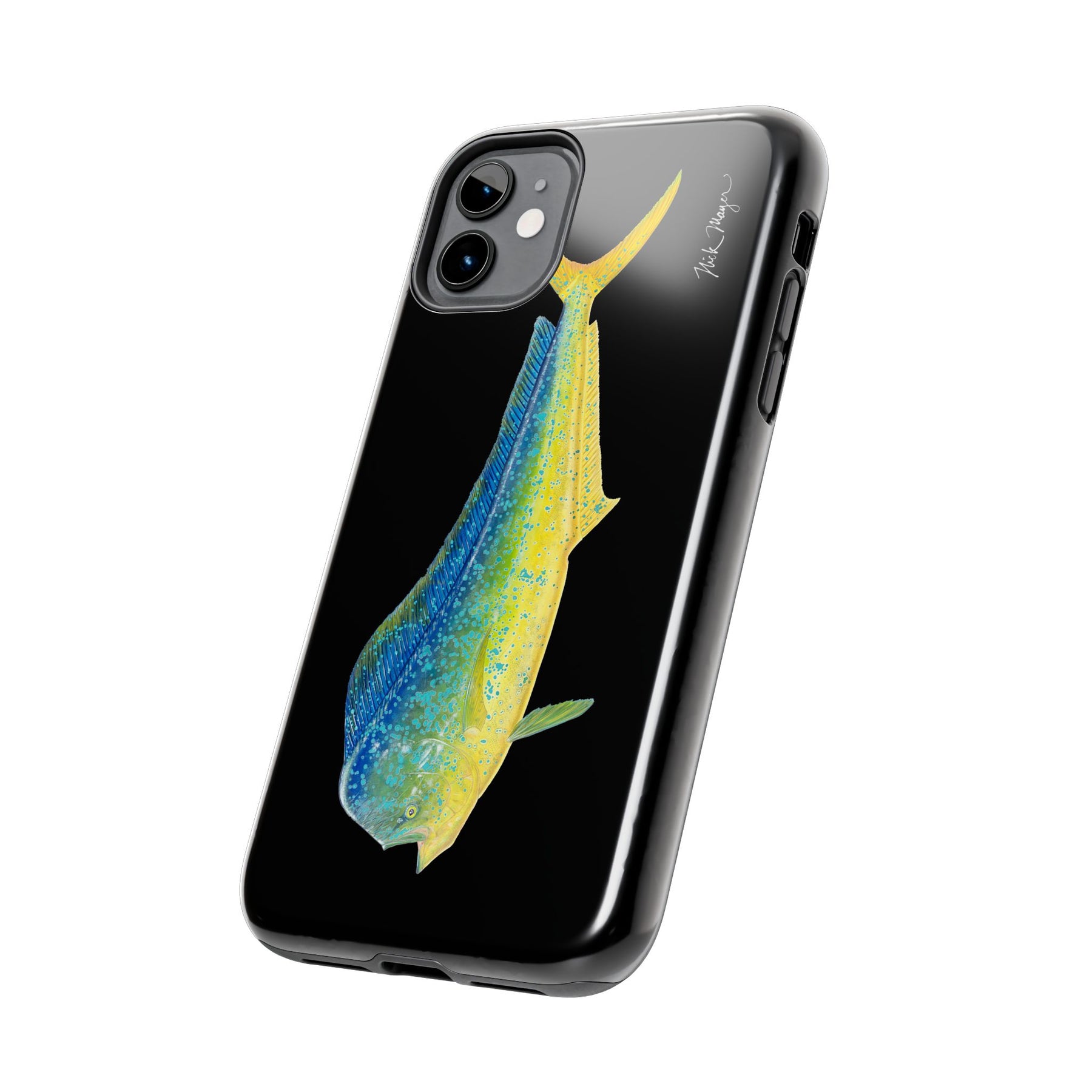 Bull Mahi Black Phone Case (iPhone)