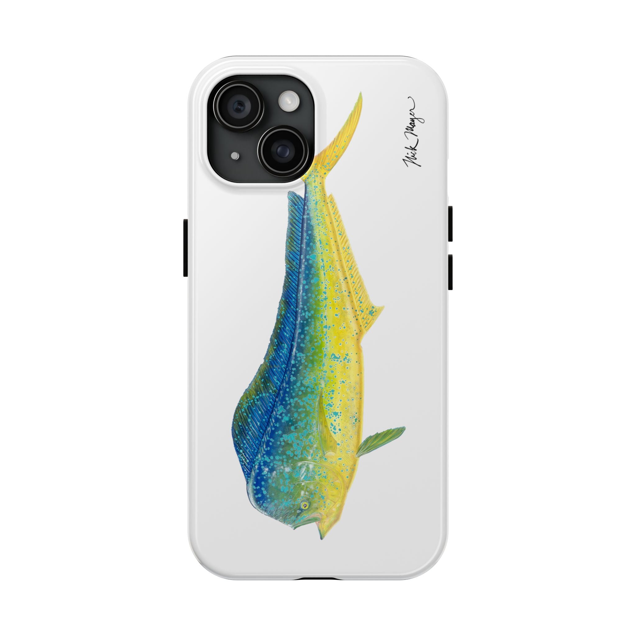 Bull Mahi White Phone Case (iPhone)