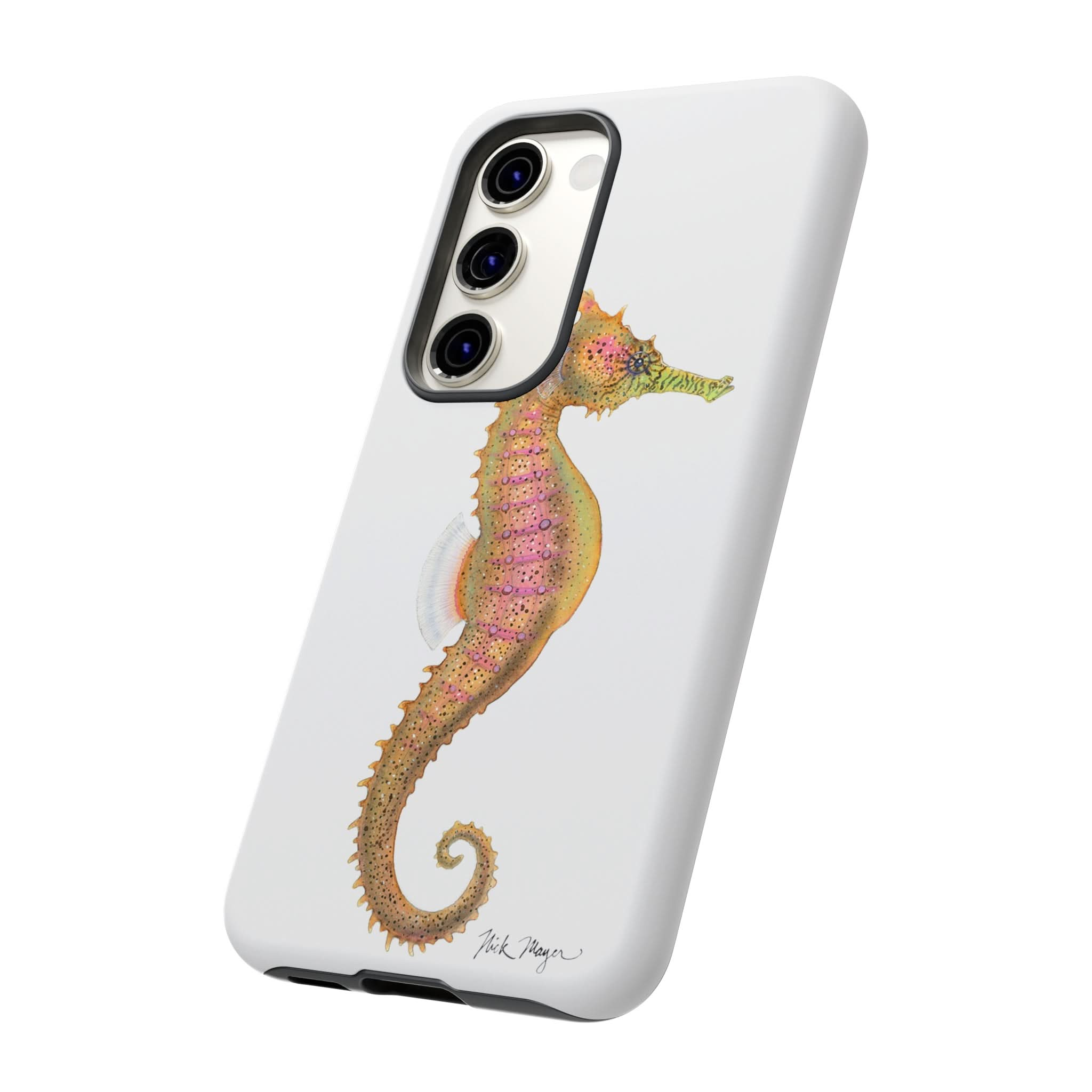 Pink Seahorse Phone Case (Samsung)