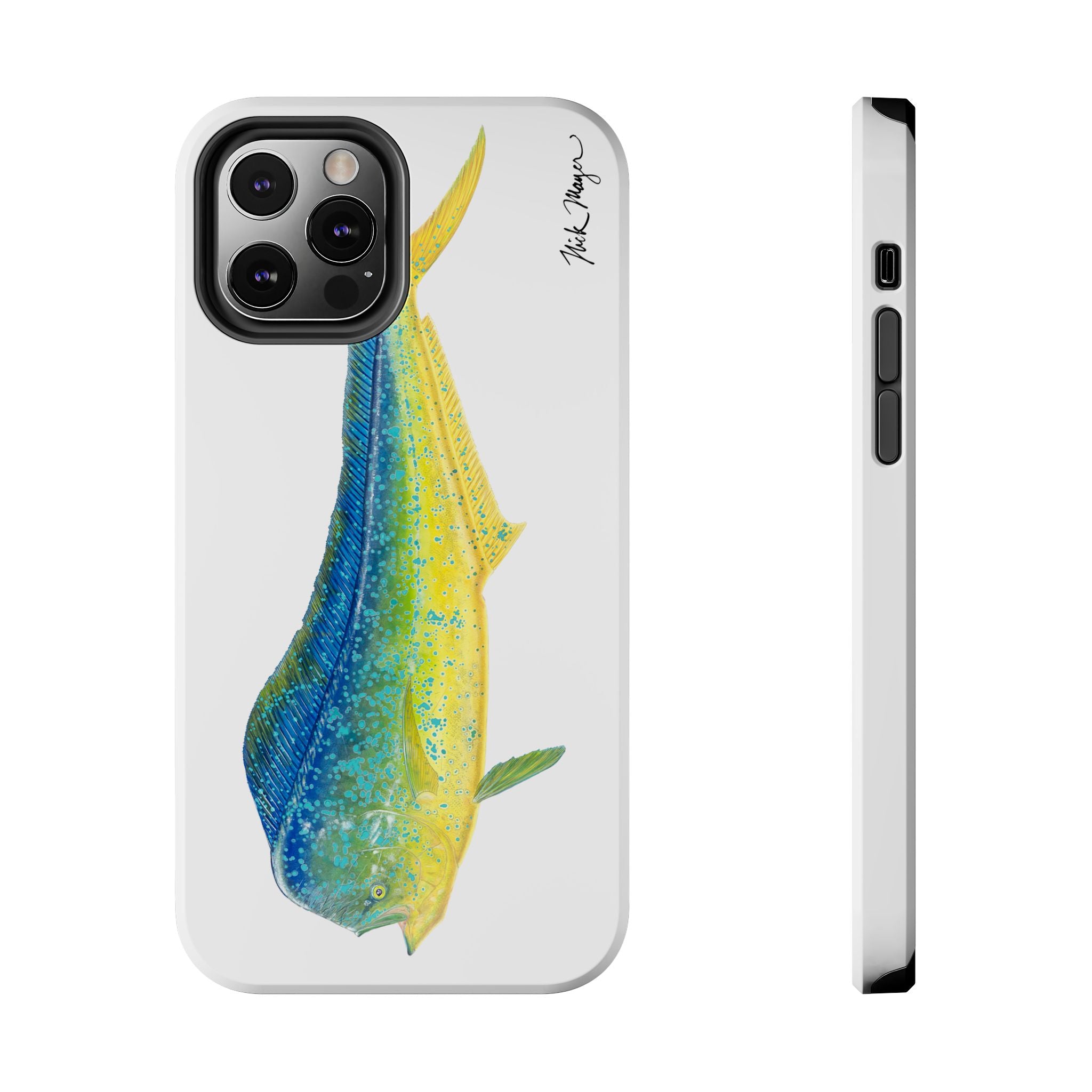 Bull Mahi White Phone Case (iPhone)