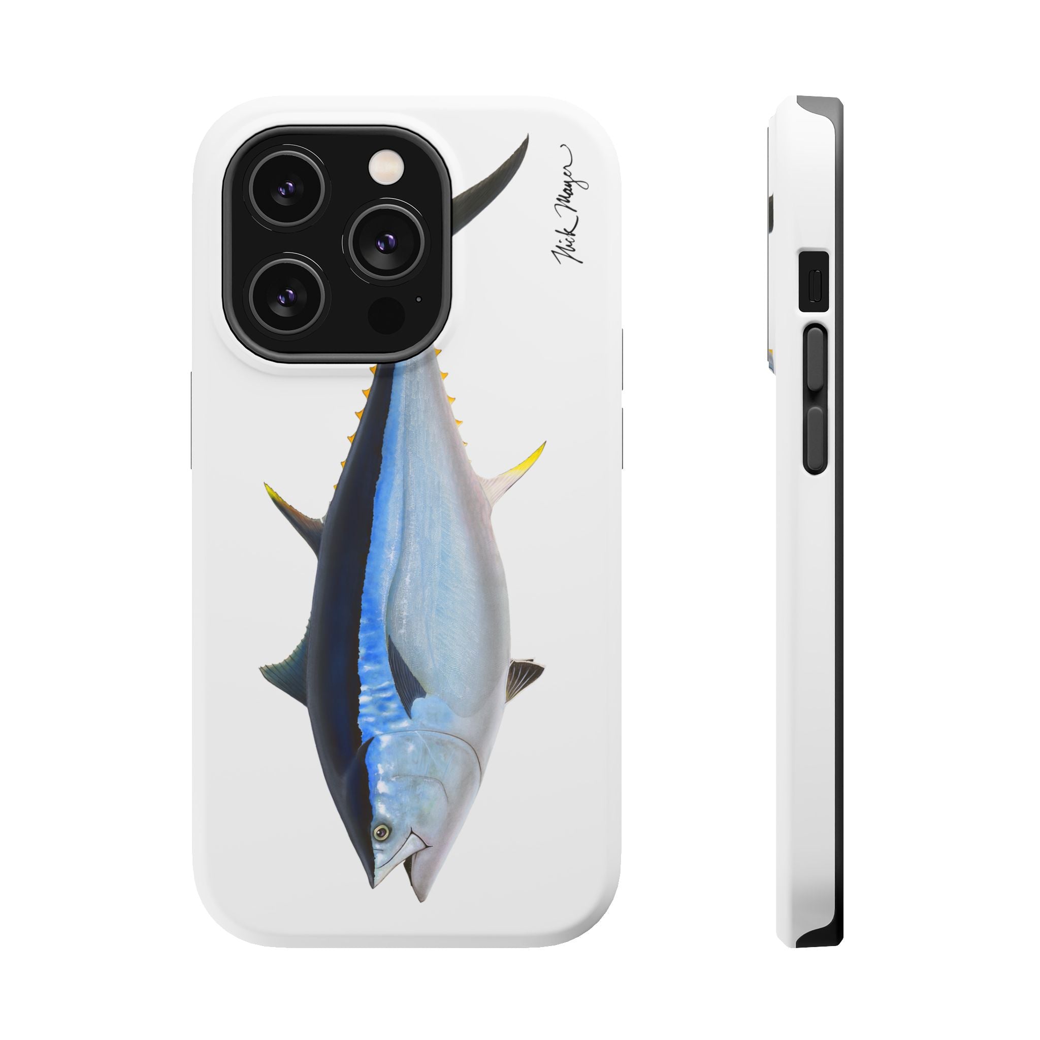 Giant Bluefin II MagSafe White iPhone Case