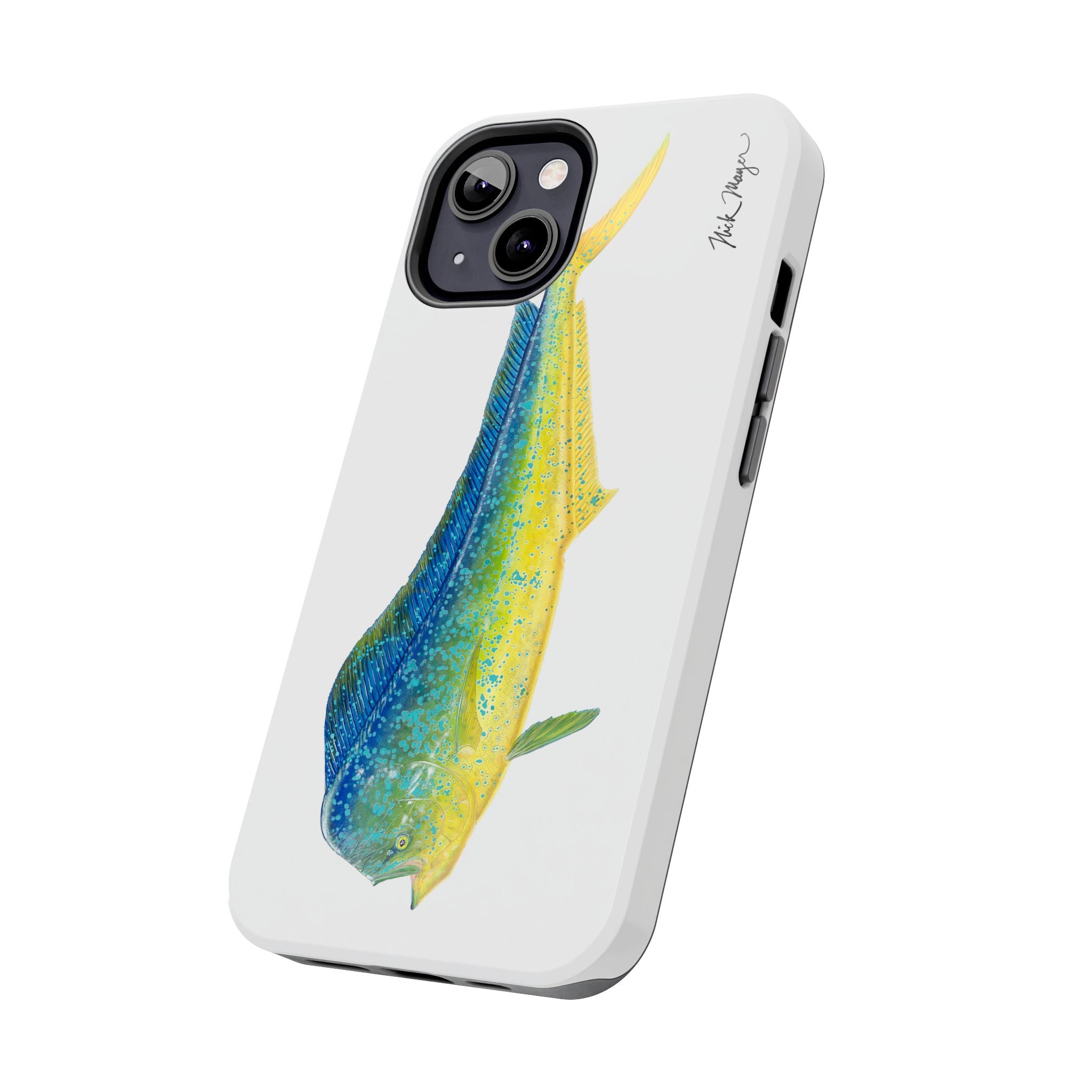 Bull Mahi White Phone Case (iPhone)