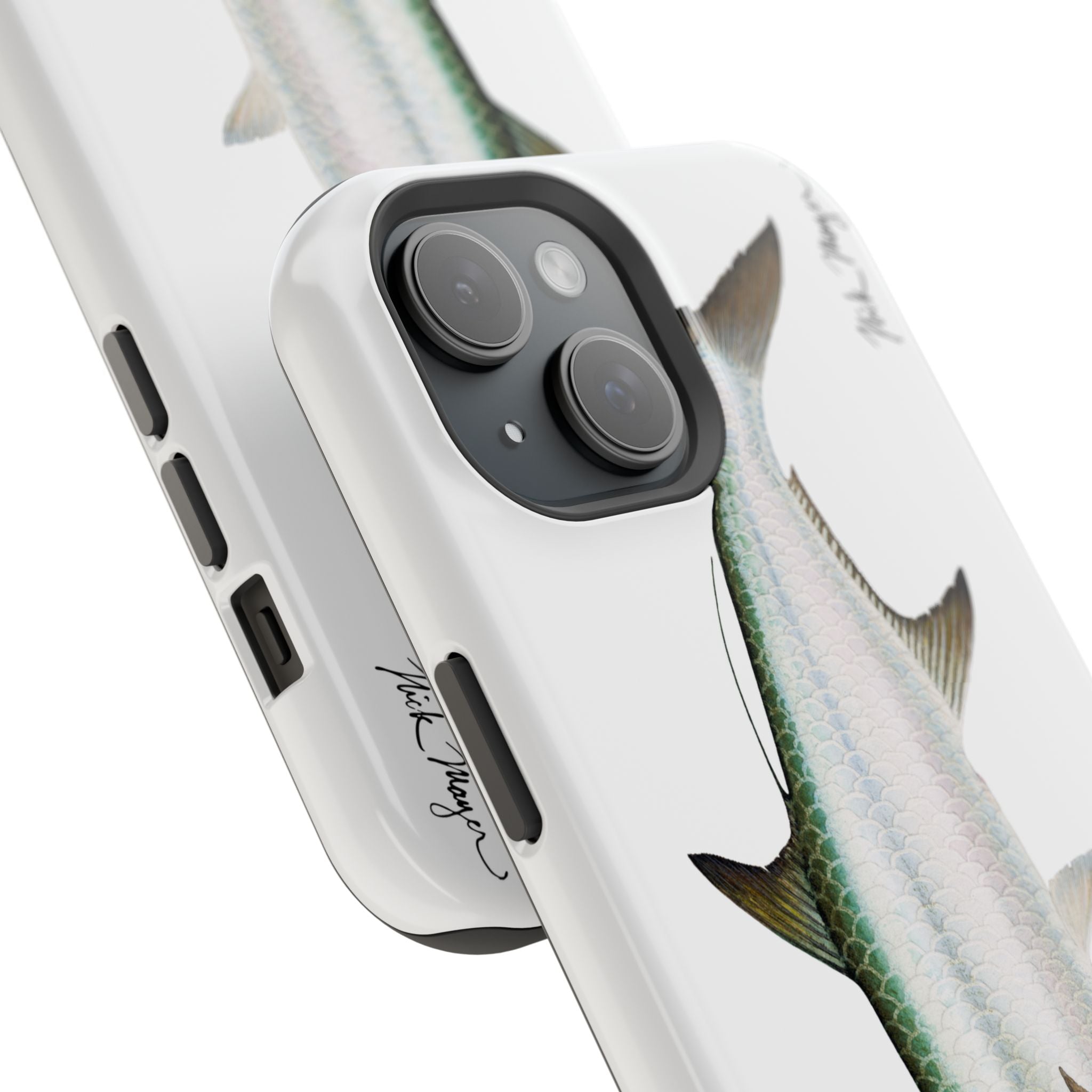 Tarpon MagSafe White iPhone Case