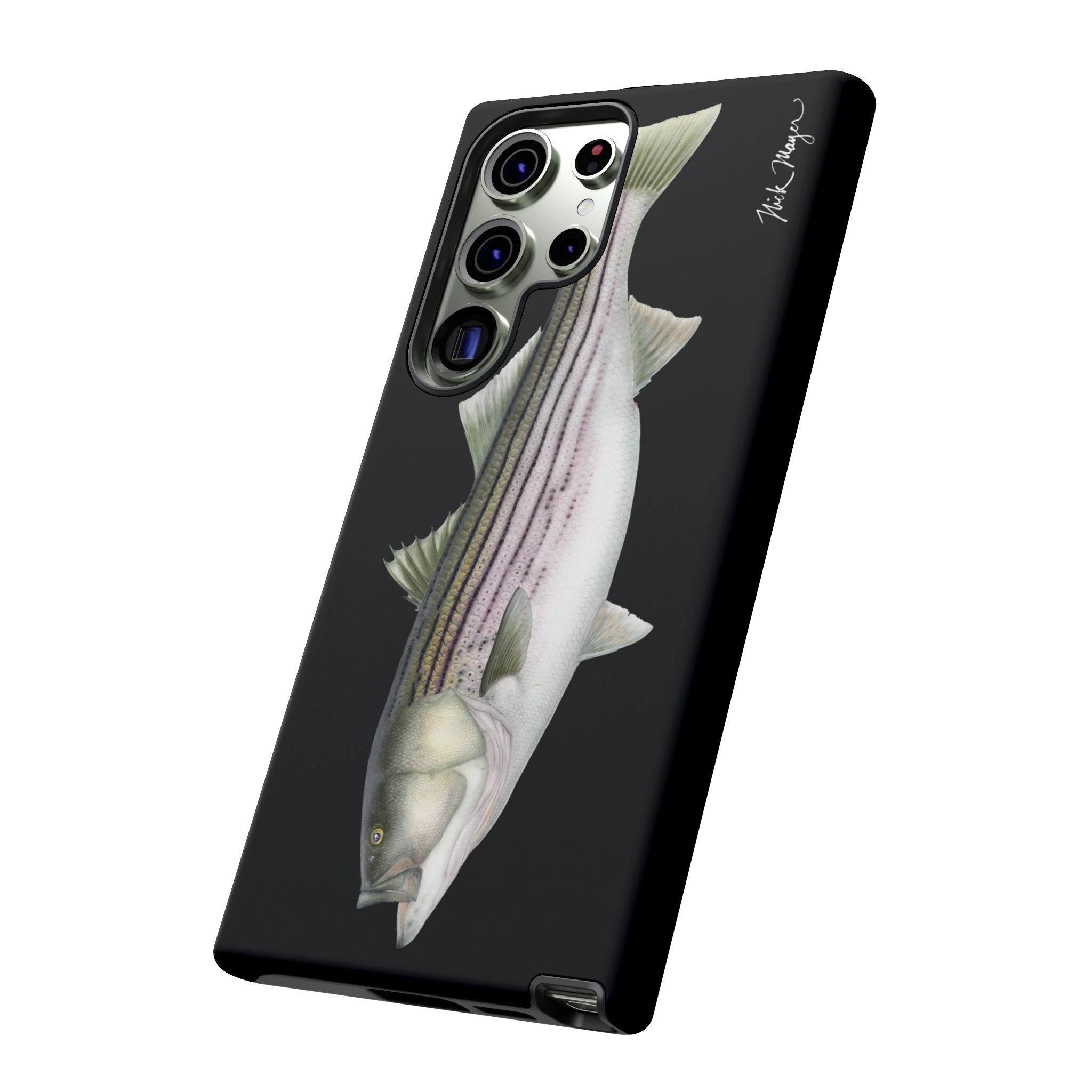 30 lb Striper Black Phone Case (Samsung)