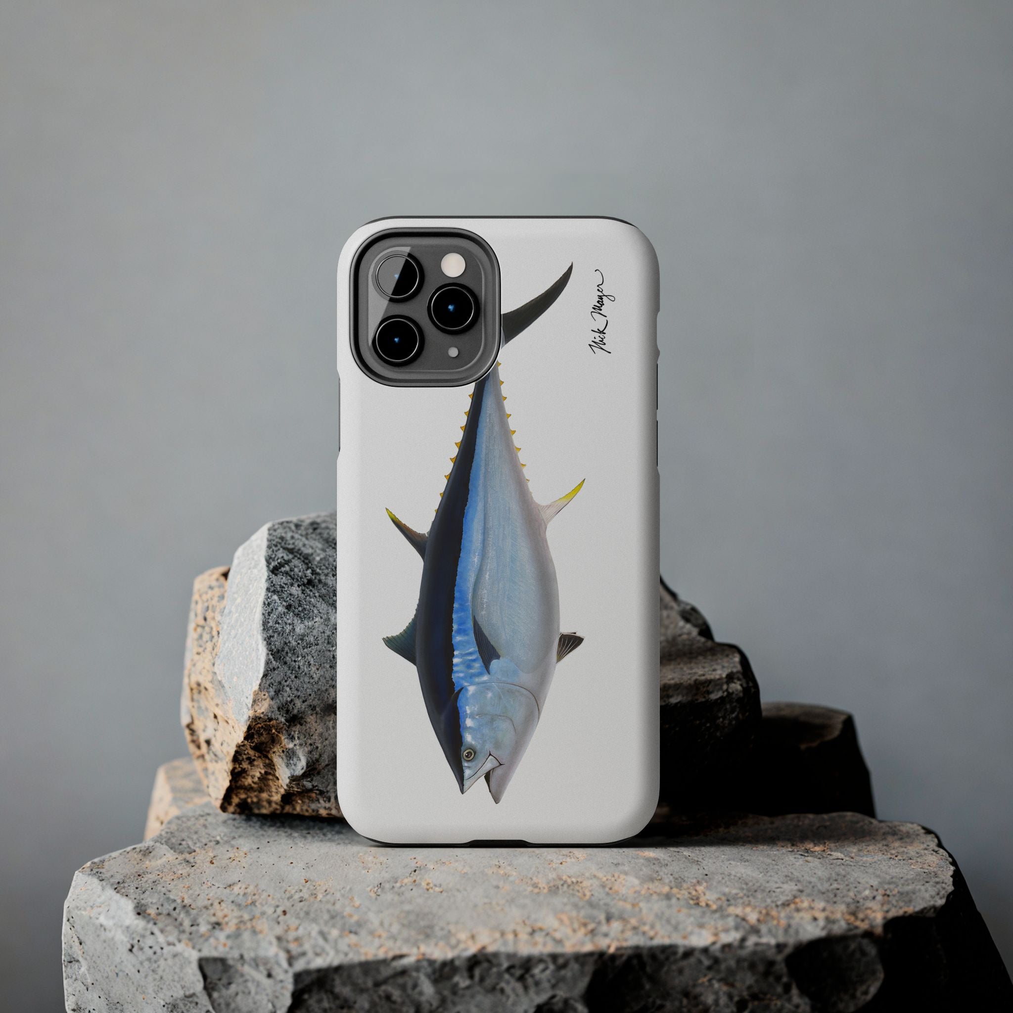 Giant Bluefin II White Phone Case (iPhone)