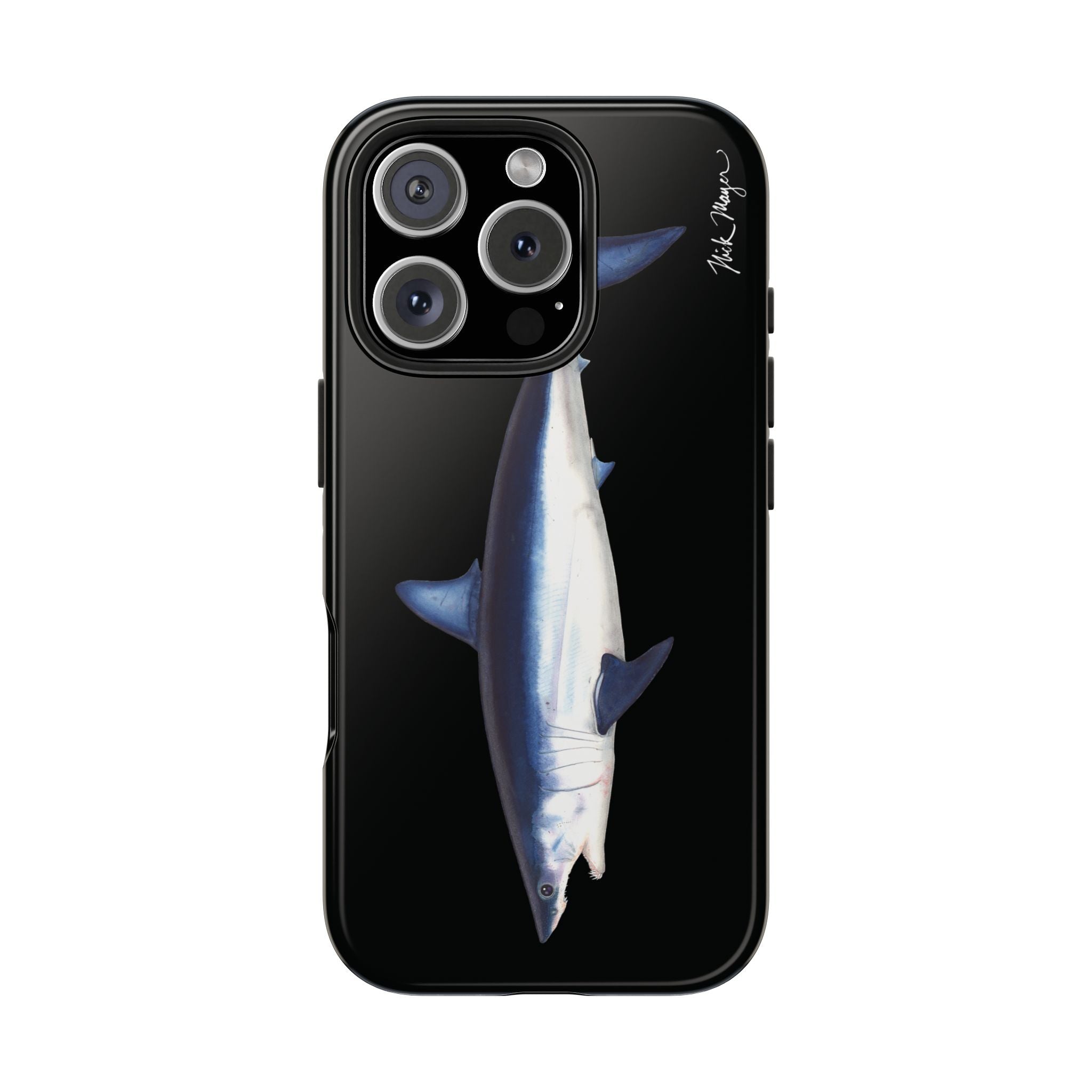 Mako Shark Black iPhone Case