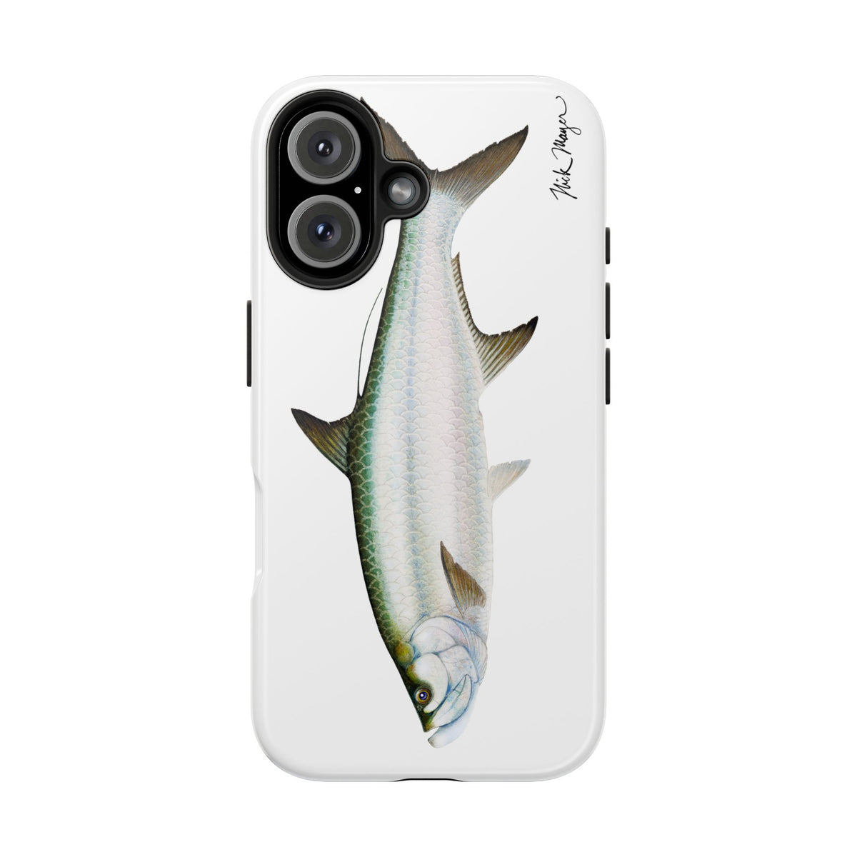 Tarpon White Phone Case (iPhone)