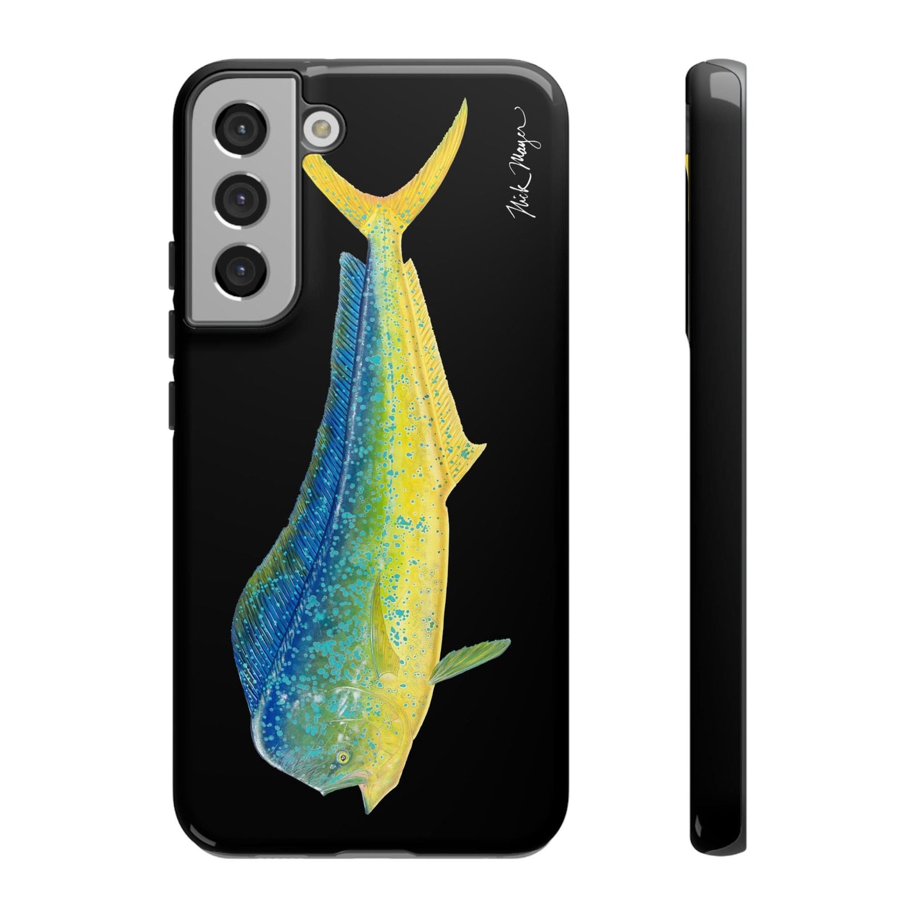 Bull Mahi Black Phone Case (iPhone 16 & Samsung)