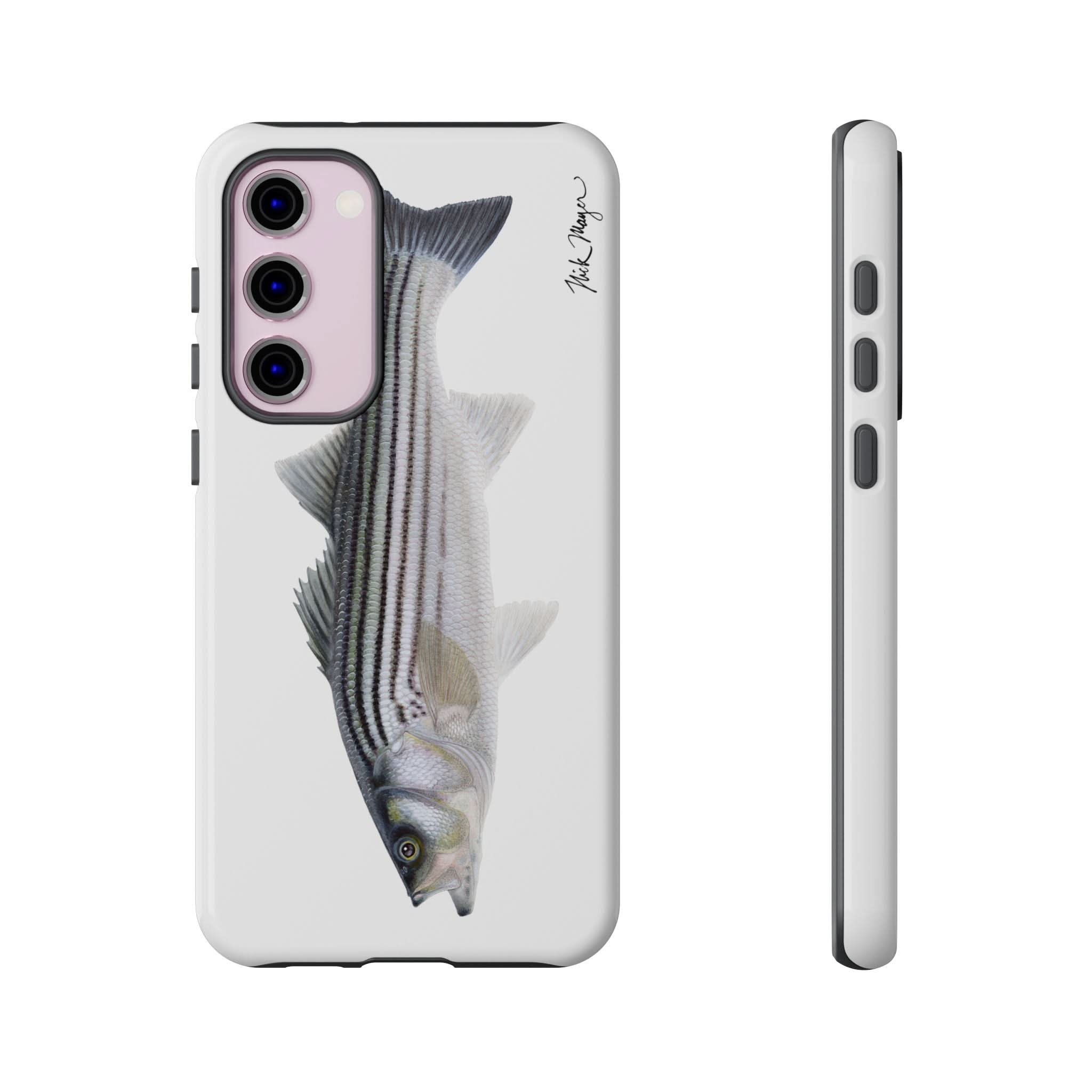 Schoolie Striper White Phone Case (Samsung)