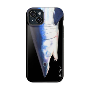 Mako Shark Face MagSafe Black iPhone Case