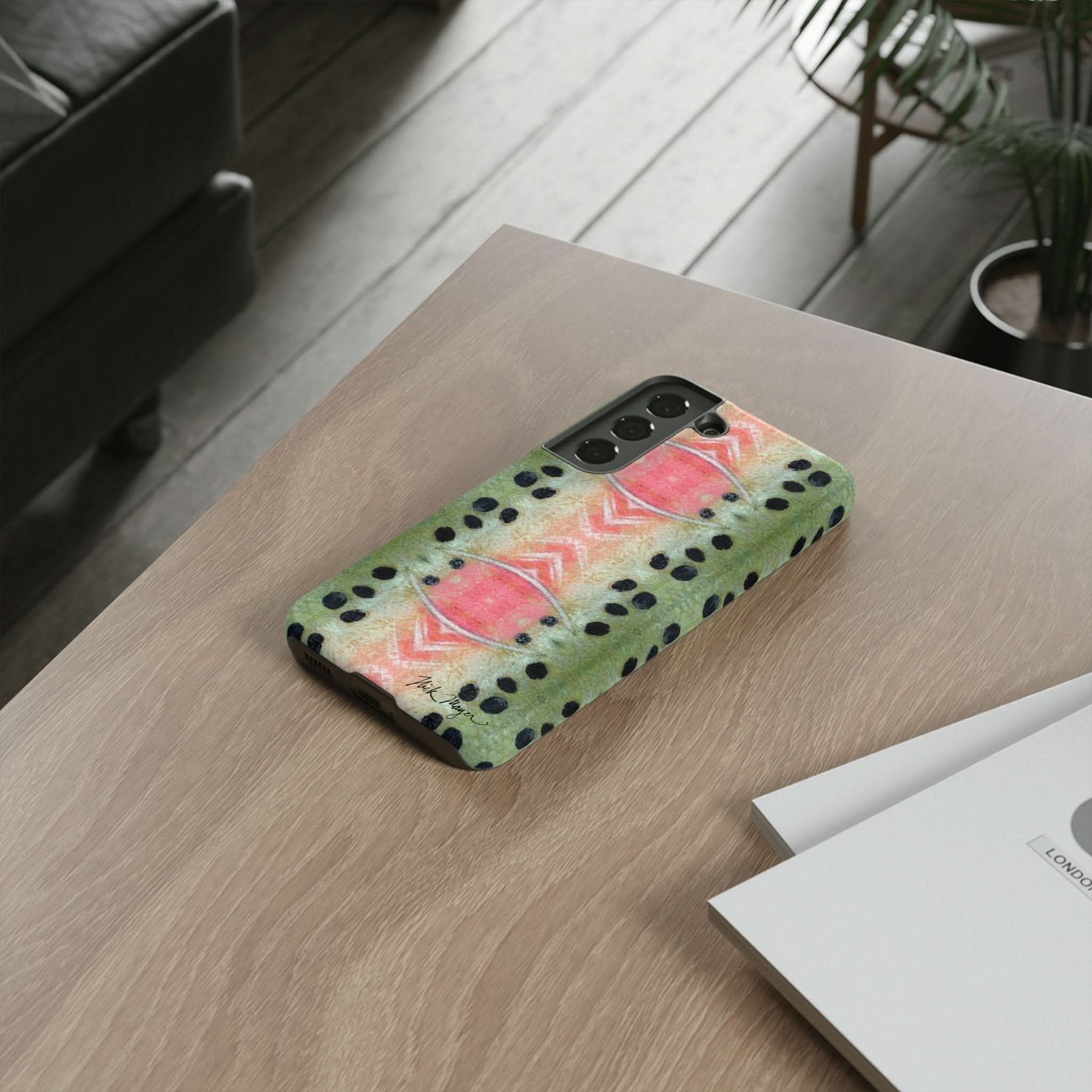 Rainbow Trout Pattern Phone Case (Samsung)