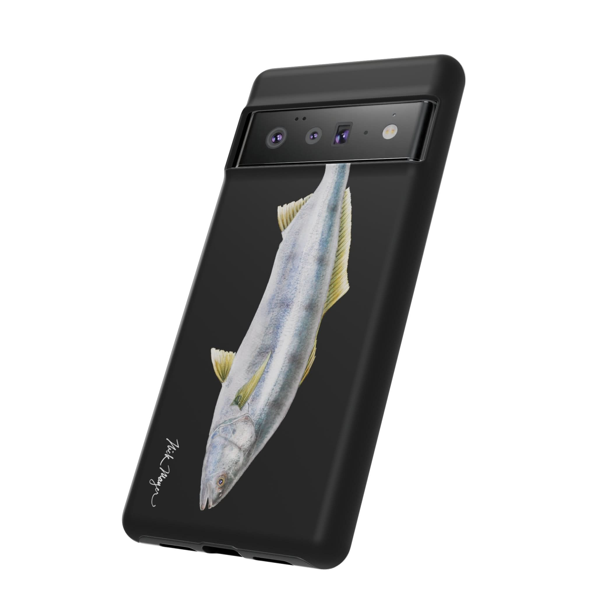 White Sea Bass Phone Case (Samsung) - black