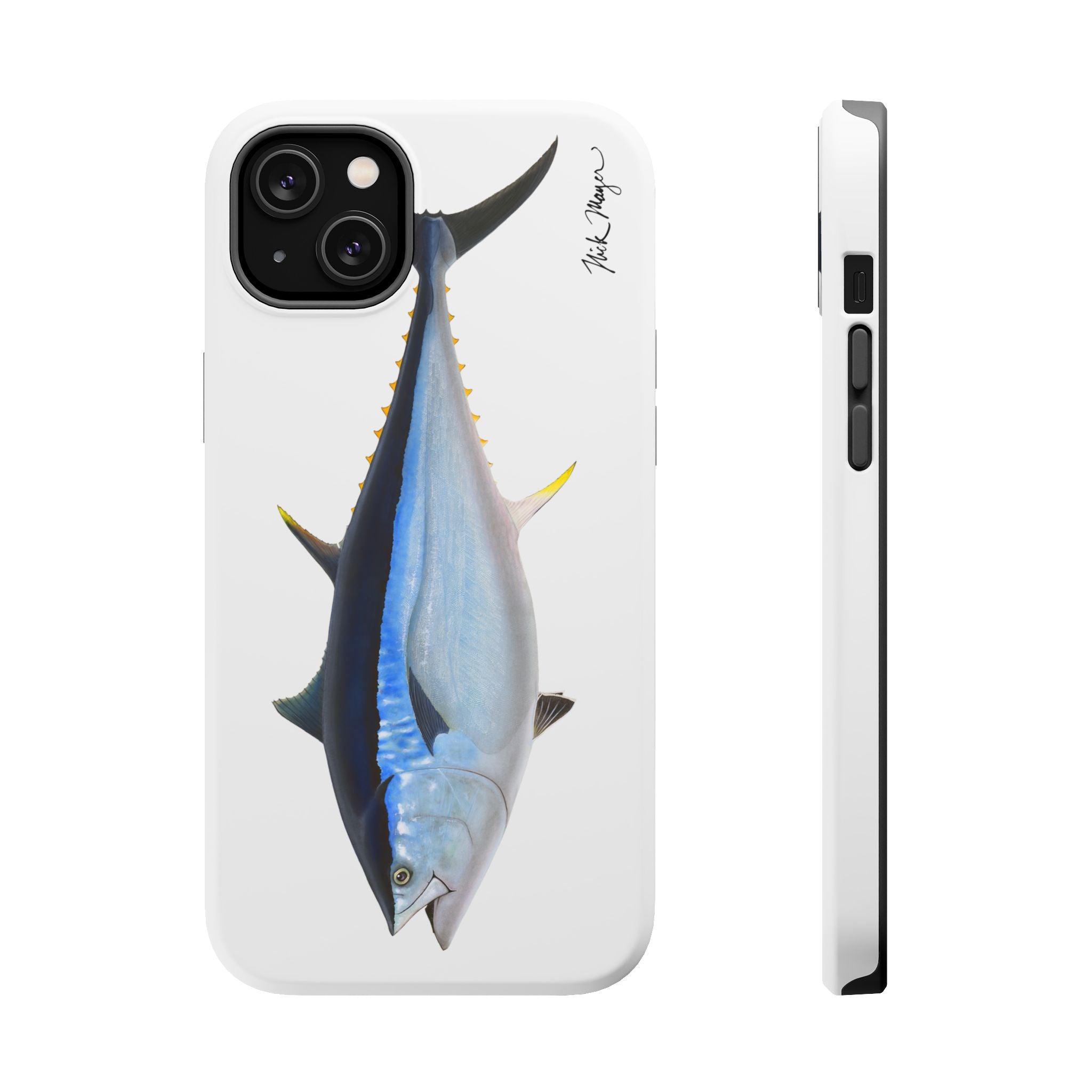 Giant Bluefin II MagSafe White iPhone Case