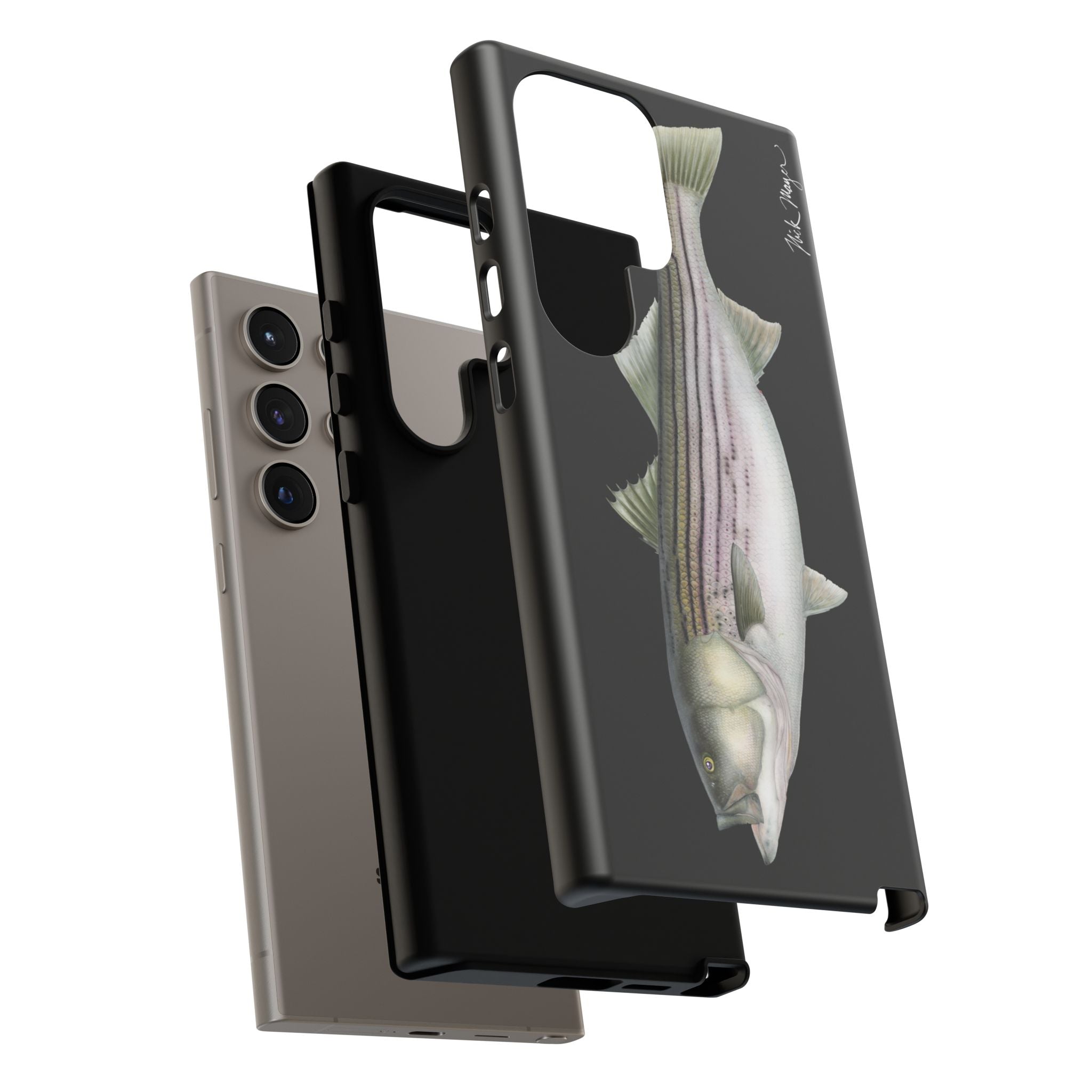 30 lb Striper Black Phone Case (Samsung)