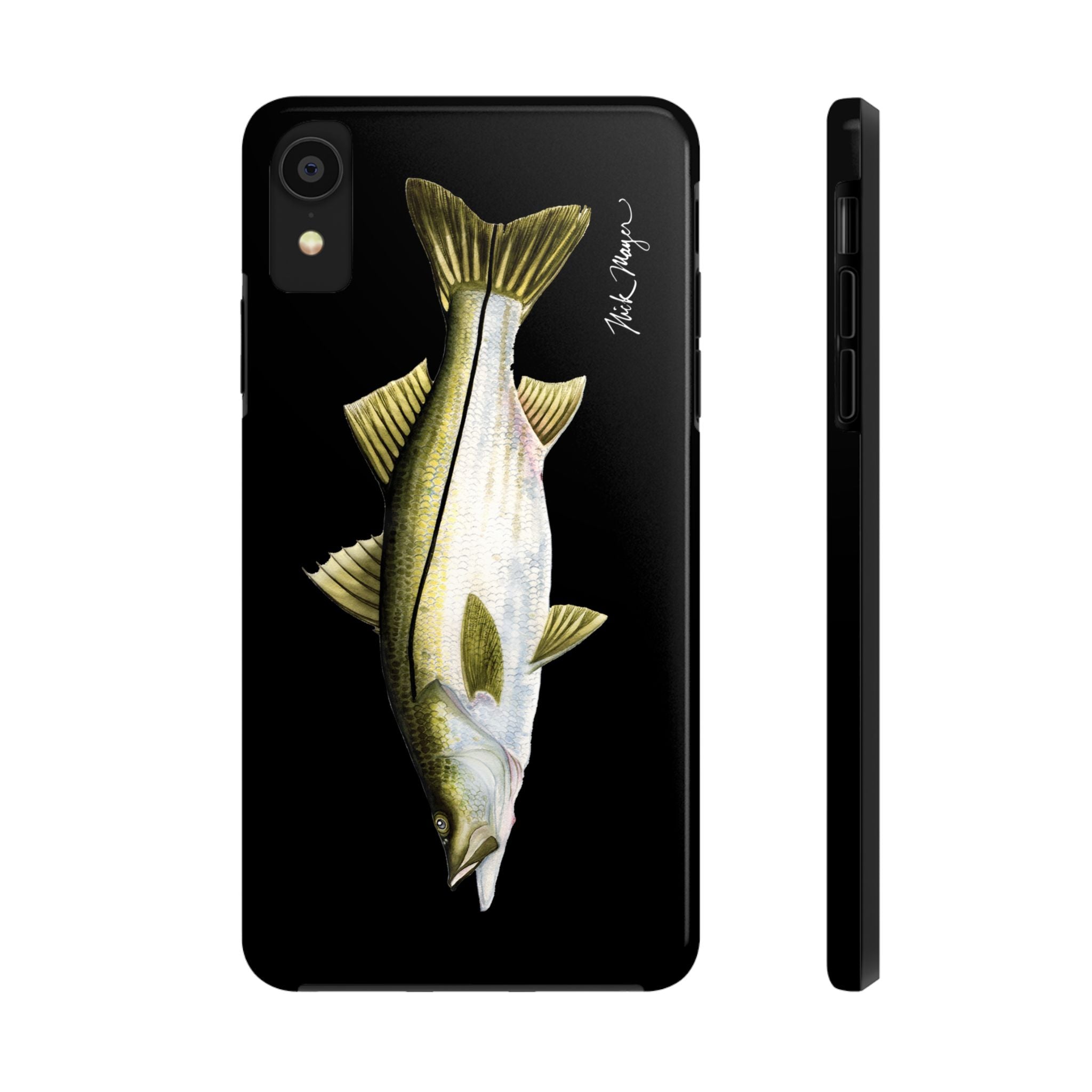 Snook Black Phone Case (iPhone)