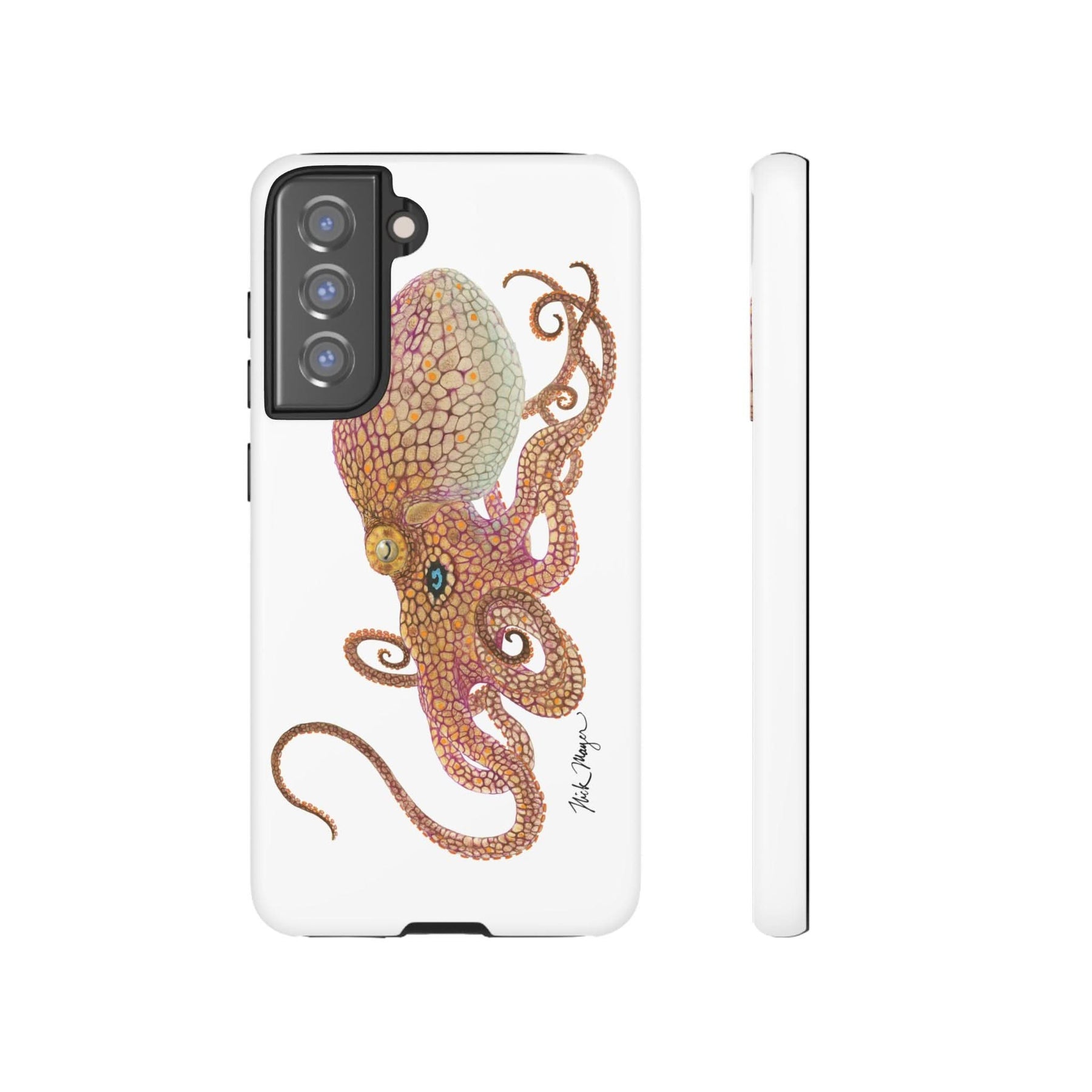 Two Spot Octopus Phone Case (iPhone 16 & Samsung)