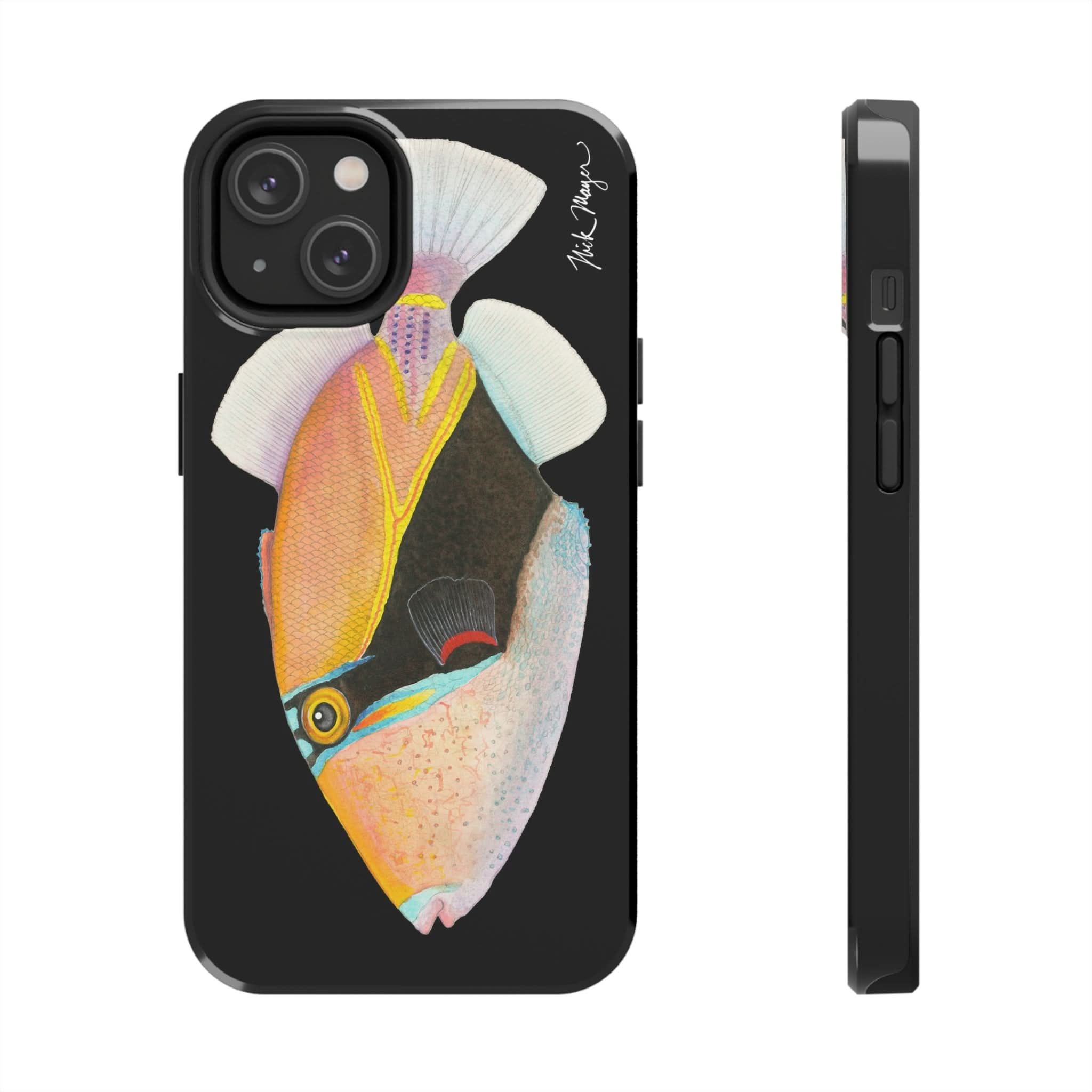 Humuhumunukunukuapua'a Black Phone Case (iPhone)