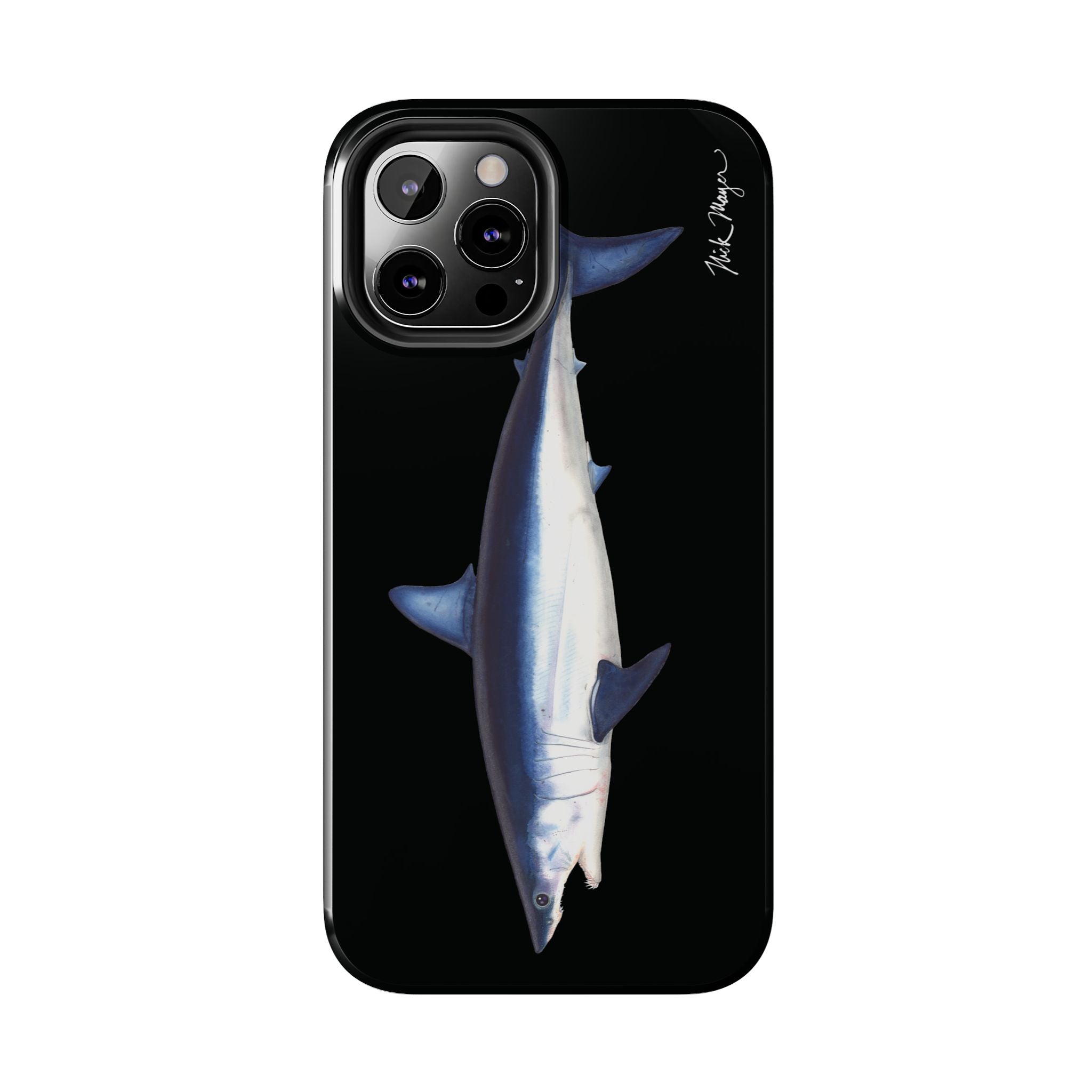 Mako Shark Black iPhone Case