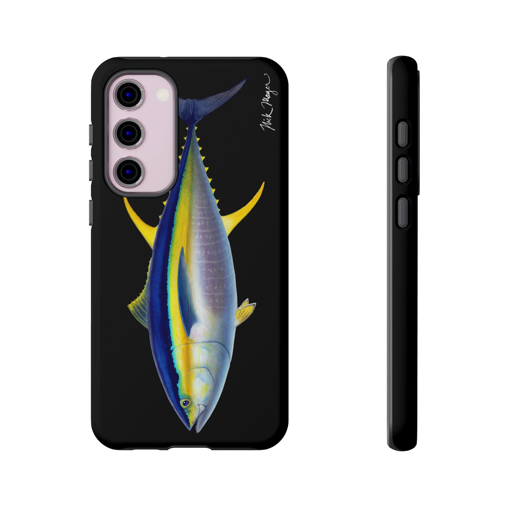 Yellowfin Tuna Black Phone Case (Samsung)