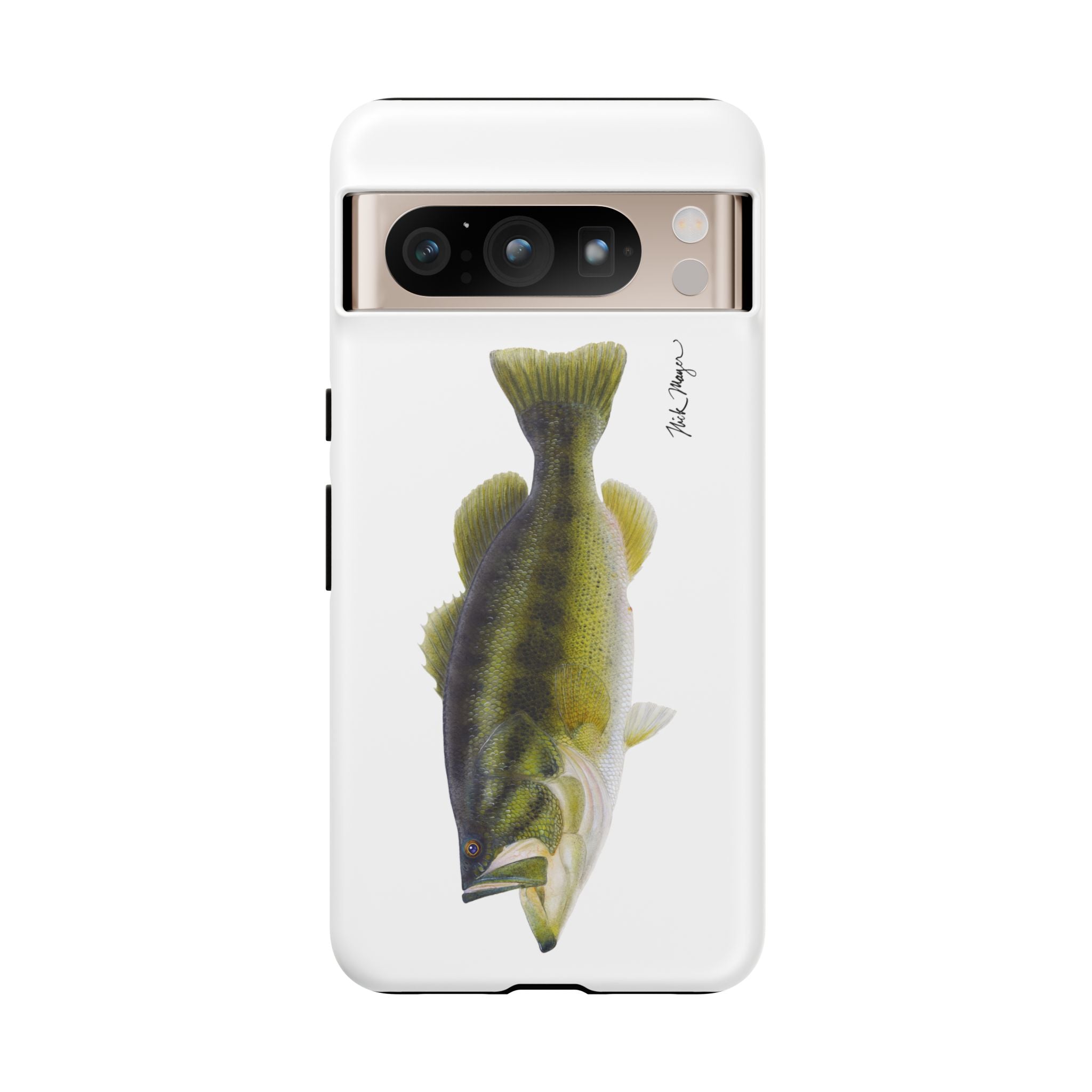 Largemouth Bass White Phone Case (Samsung)