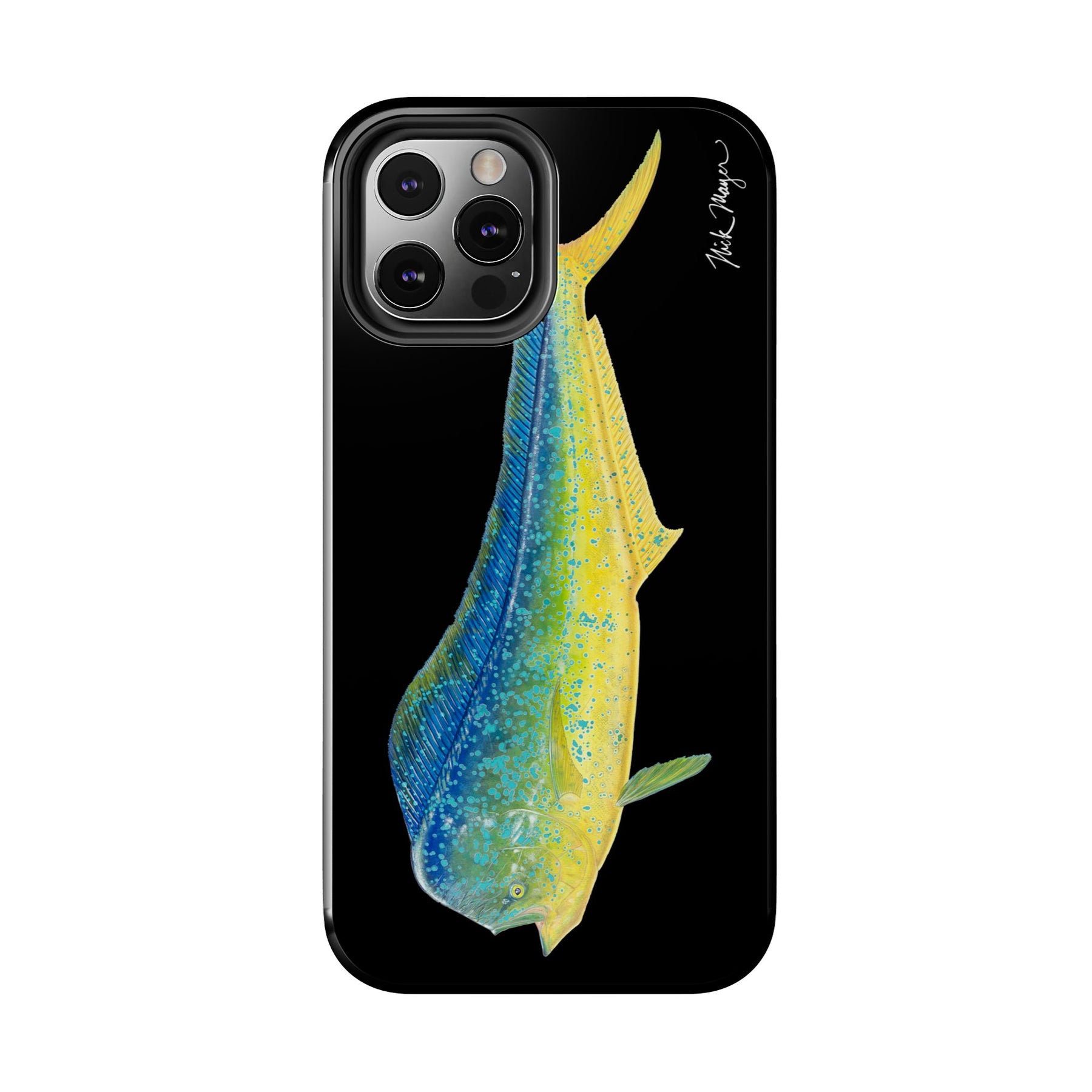 Bull Mahi Black Phone Case (iPhone)