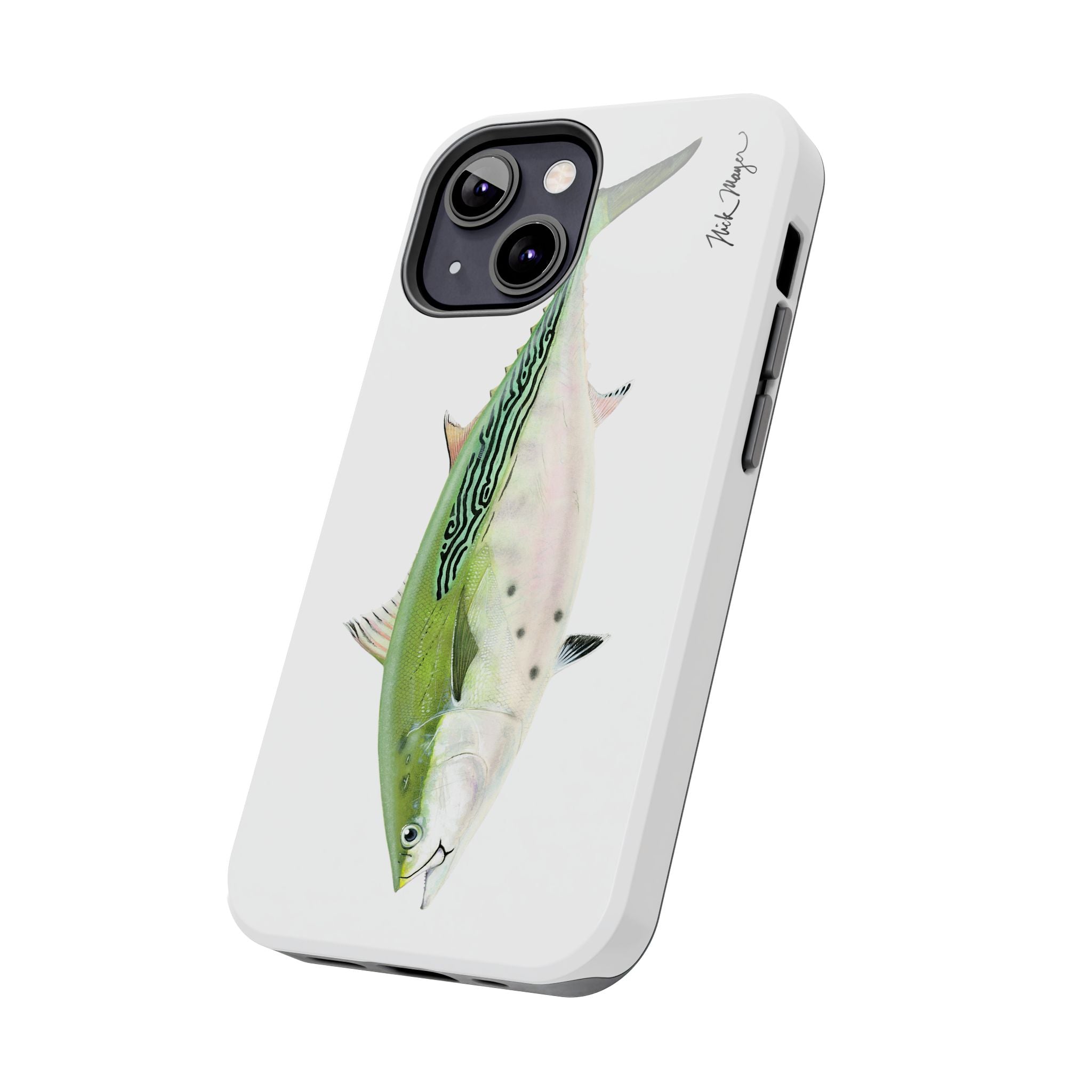 Albie White Phone Case (iPhone)