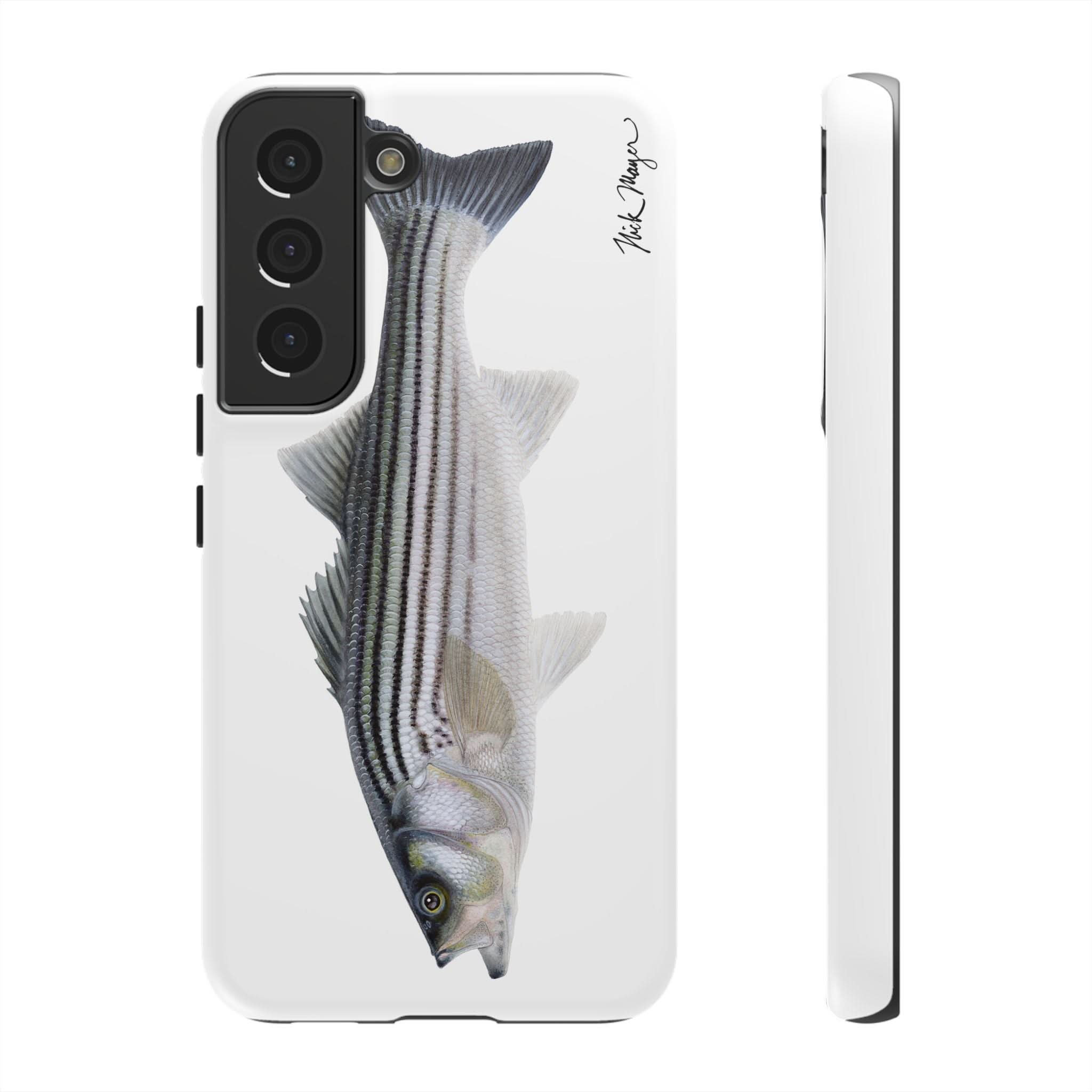 Schoolie Striper White Phone Case (Samsung)