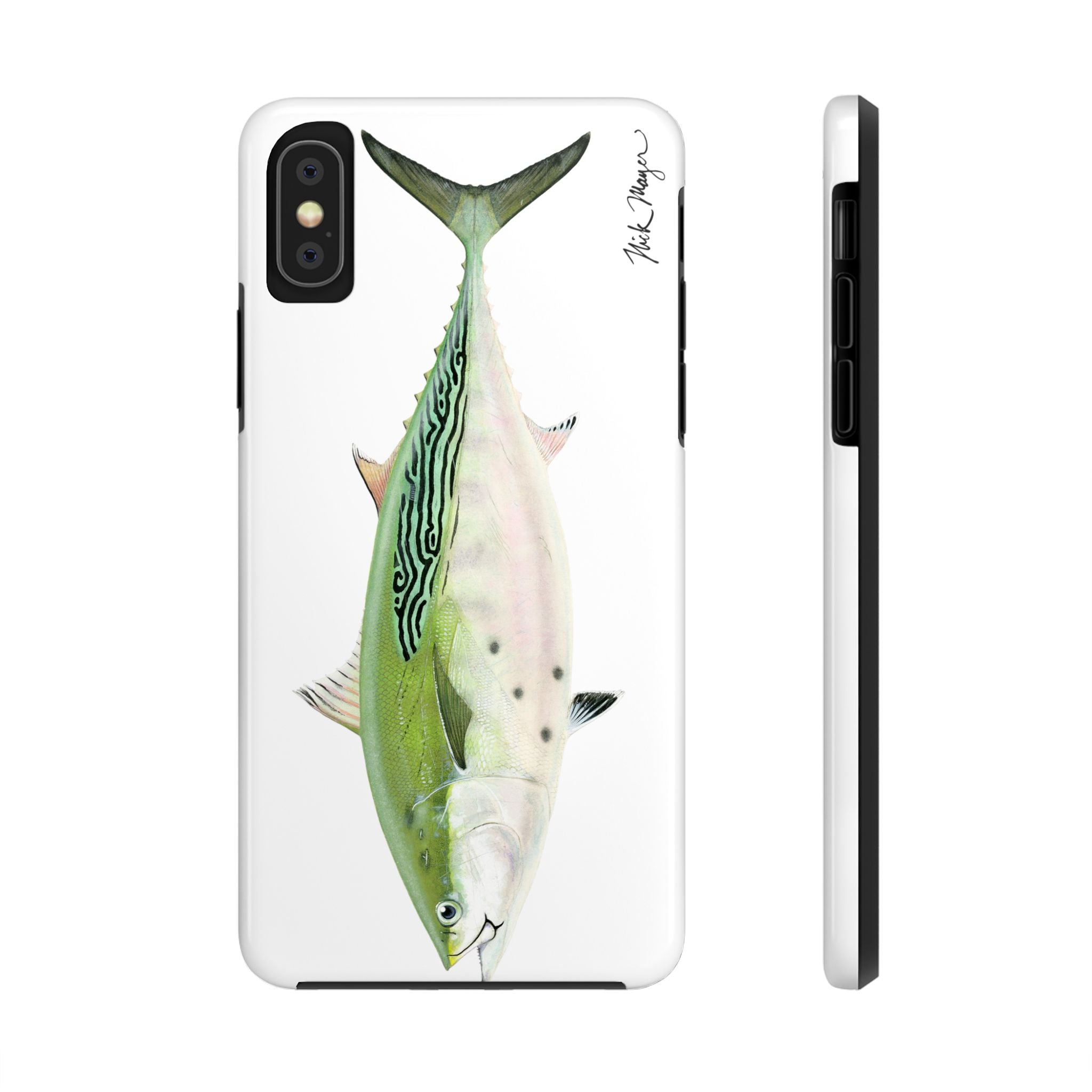 Albie White Phone Case (iPhone)