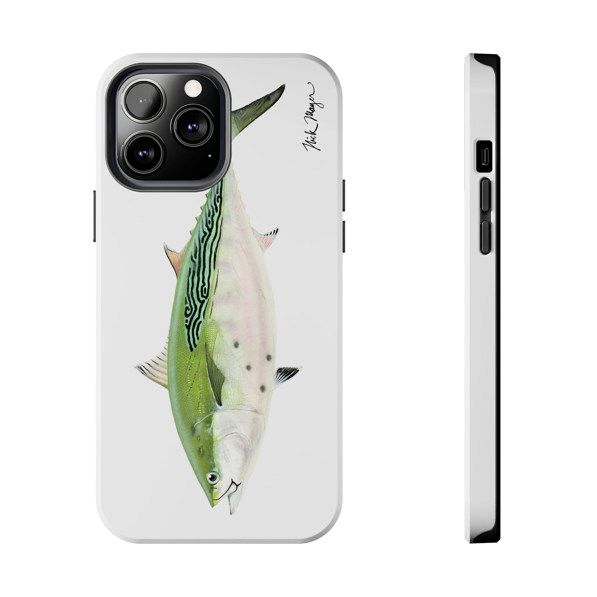 Albie White Phone Case (iPhone)