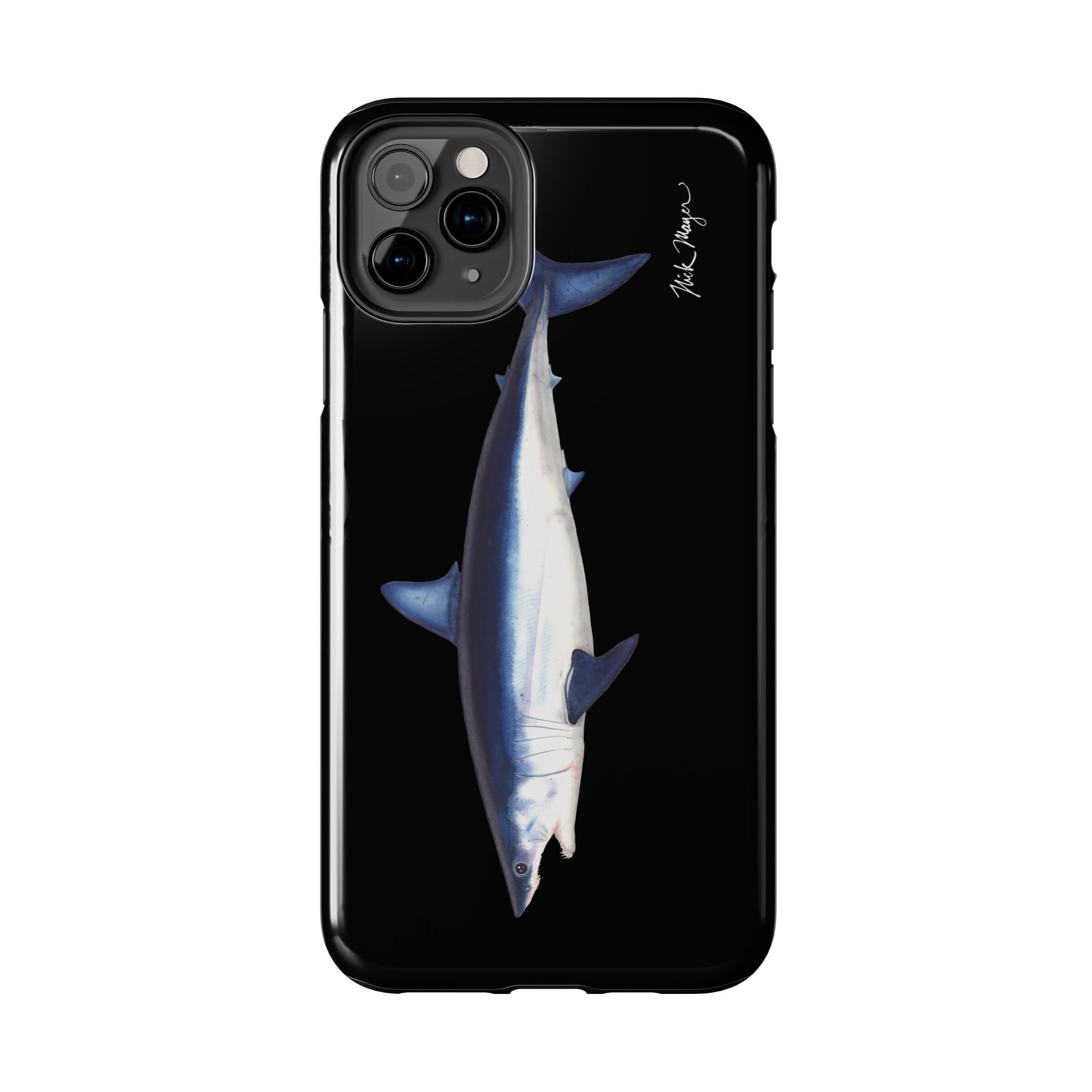 Mako Shark Black iPhone Case