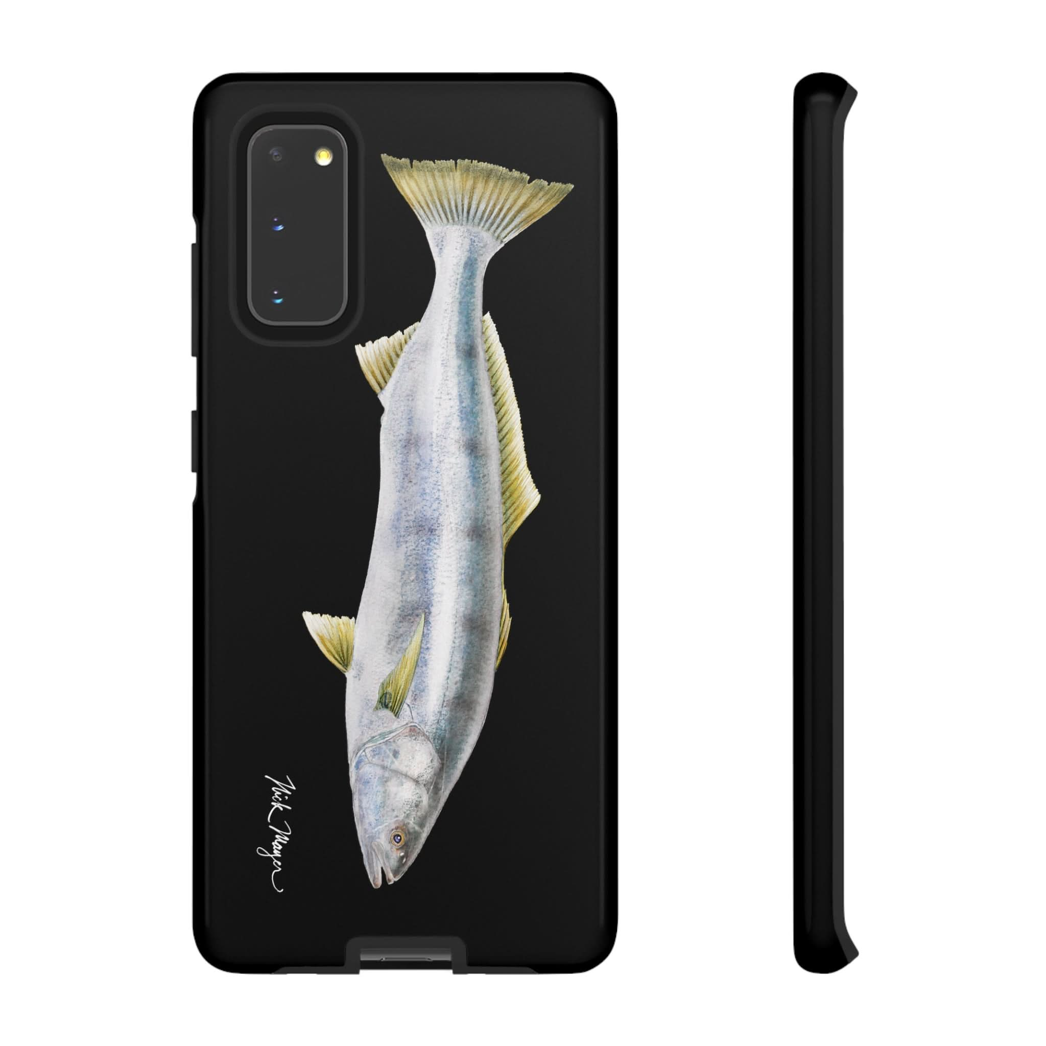 White Sea Bass Phone Case (Samsung) - black