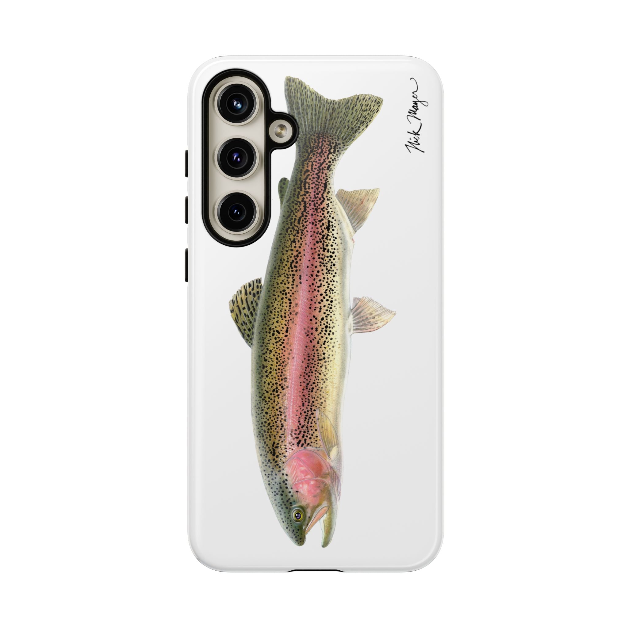 Rainbow Trout White Phone Case (Samsung)