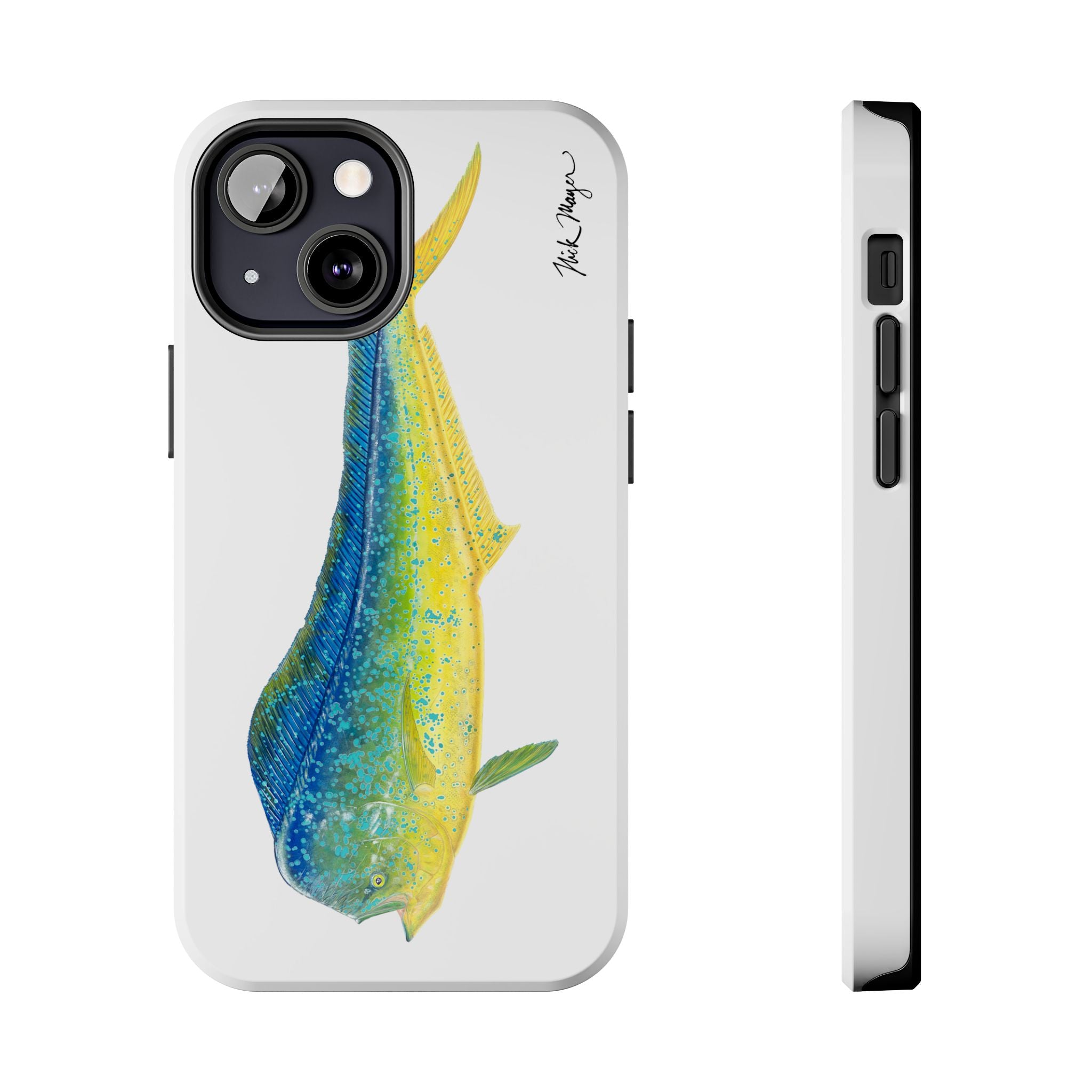 Bull Mahi White Phone Case (iPhone)