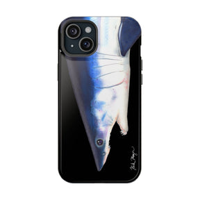 Mako Shark Face MagSafe Black iPhone Case